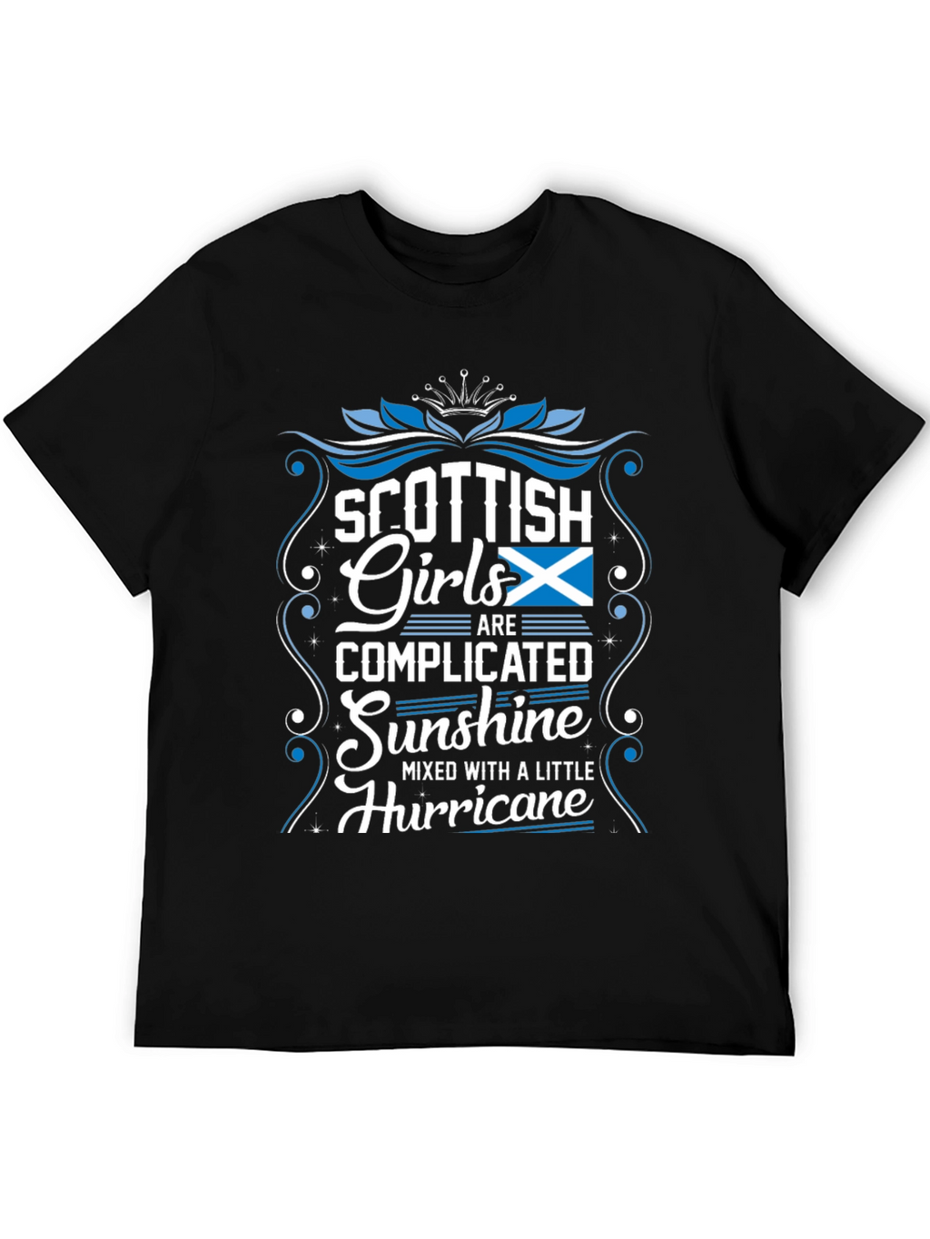 Scottish Girls T-Shirt - Complicated Sunshine Hurricane