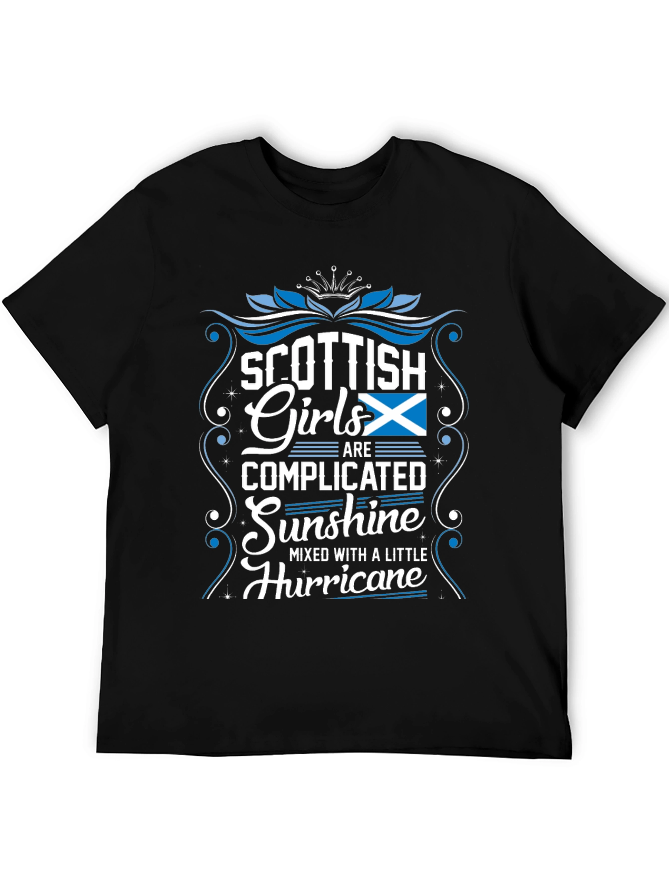 Scottish Girls T-Shirt - Complicated Sunshine Hurricane