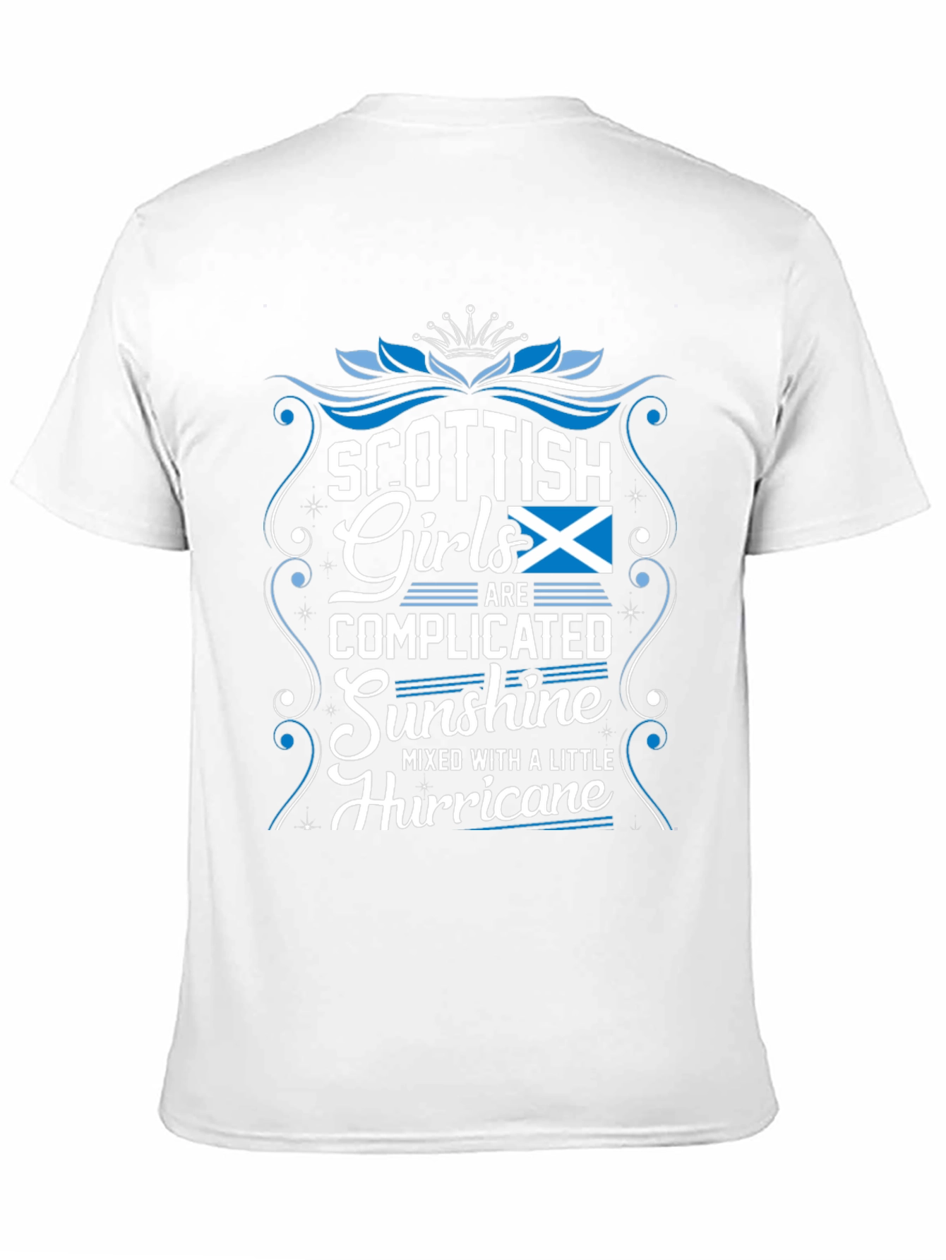Scottish Girls T-Shirt - Complicated Sunshine Hurricane