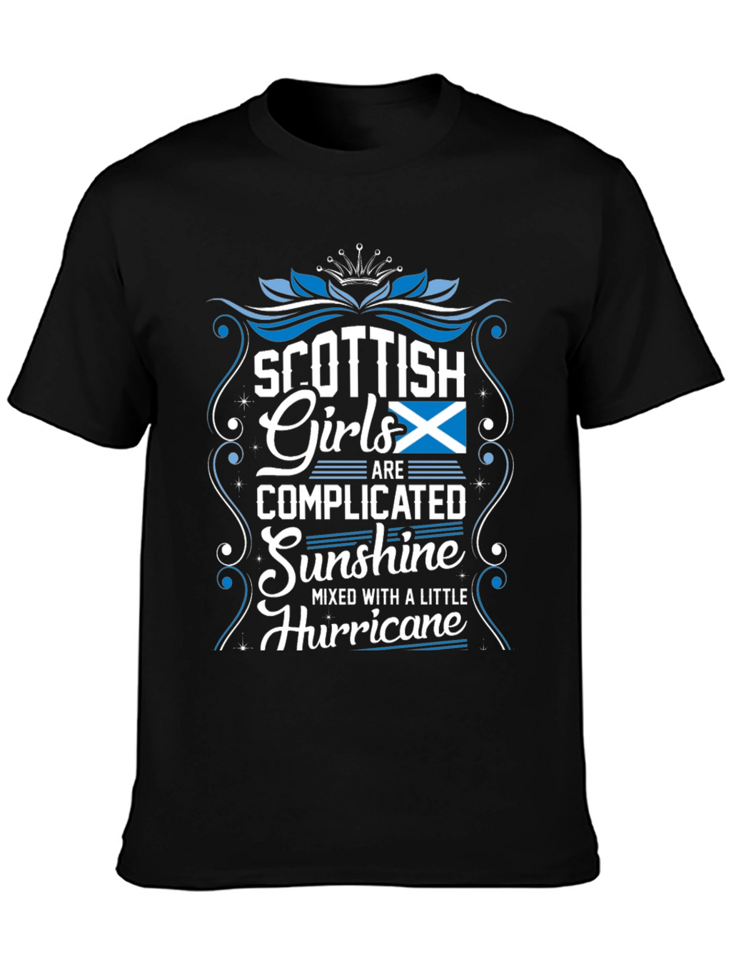 Scottish Girls T-Shirt - Complicated Sunshine Hurricane