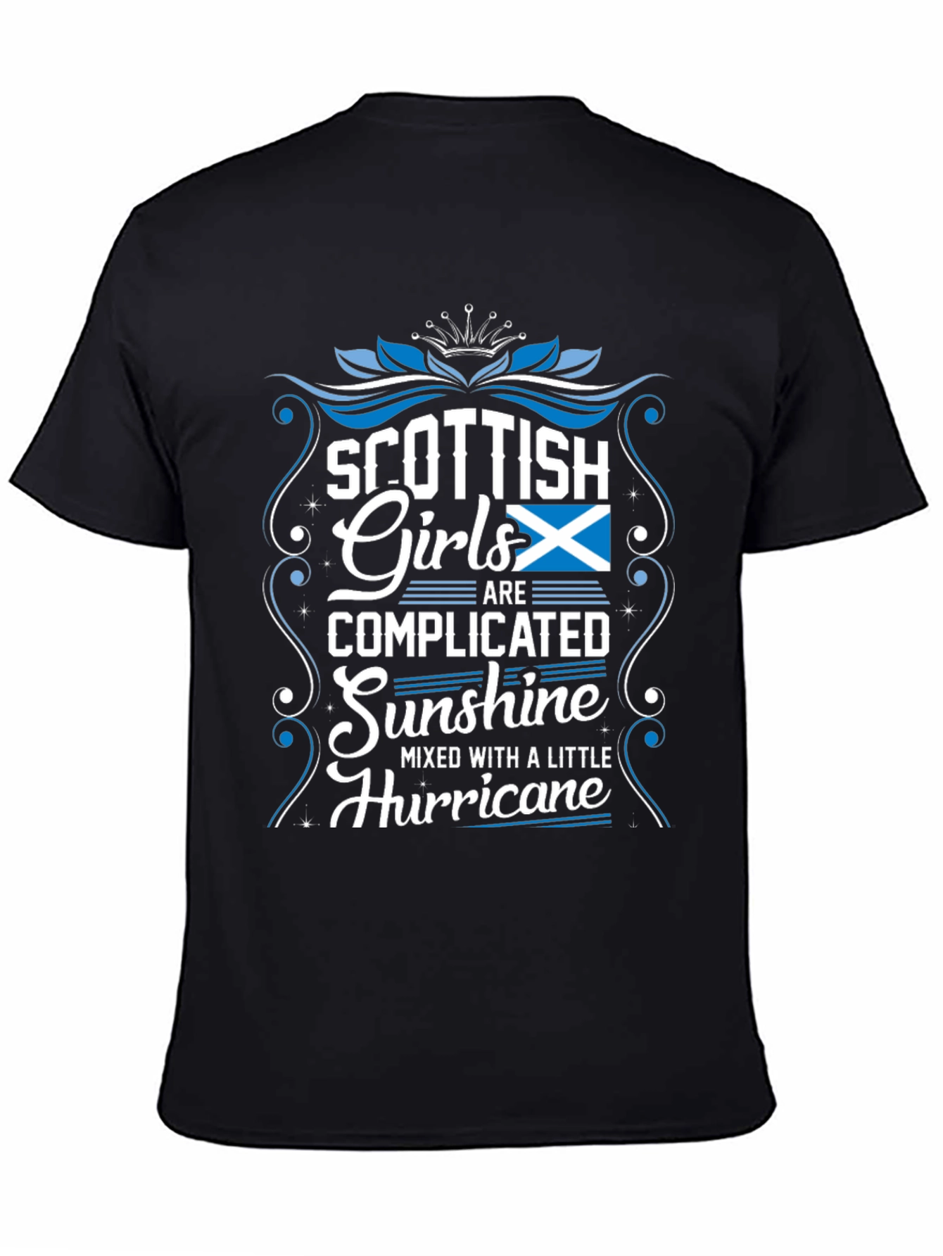Scottish Girls T-Shirt - Complicated Sunshine Hurricane