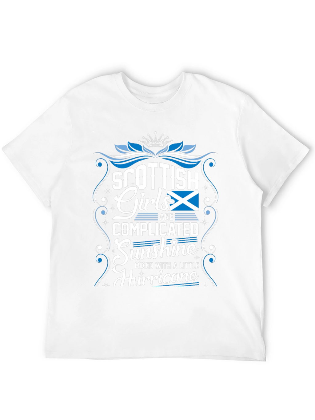 Scottish Girls T-Shirt - Complicated Sunshine Hurricane