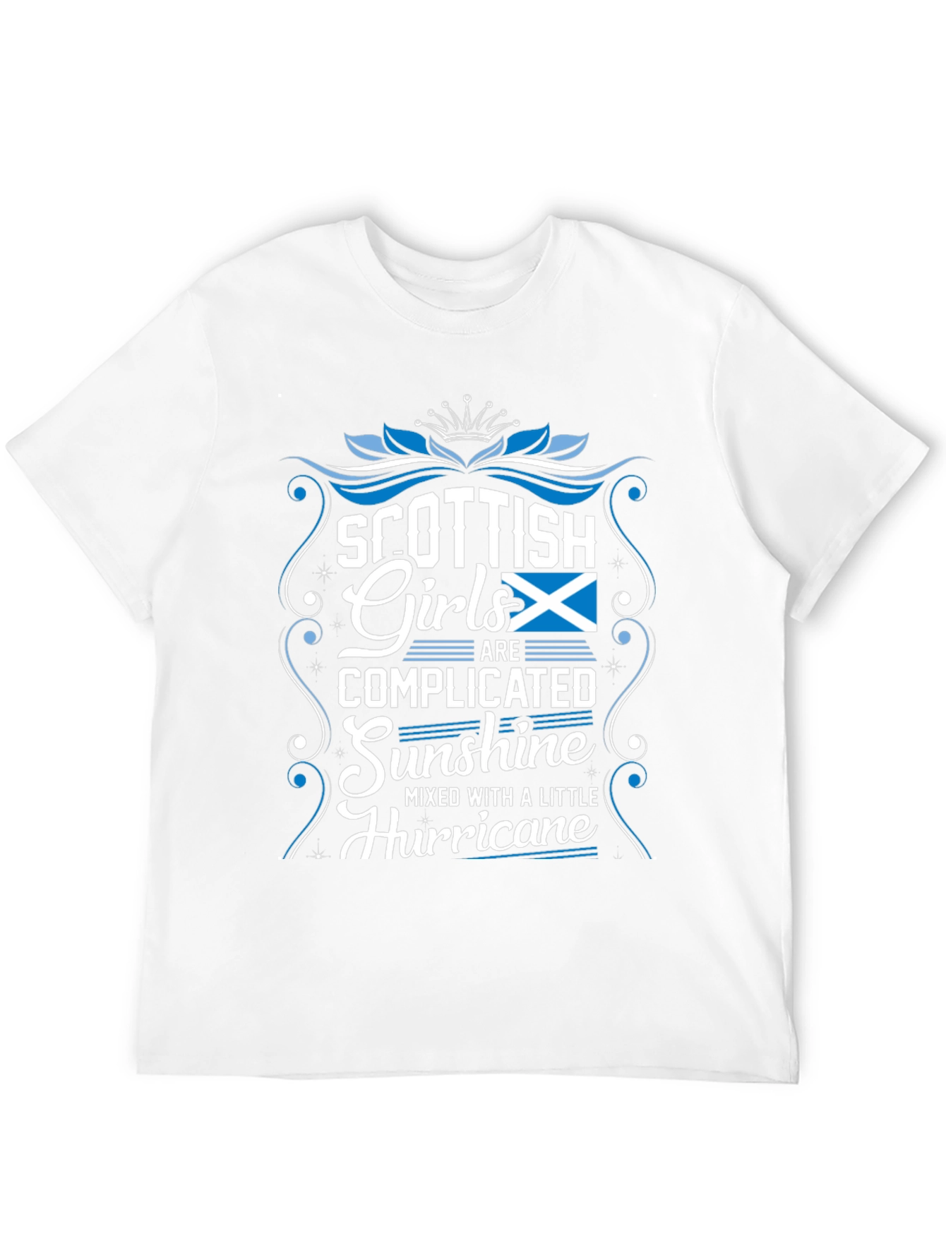 Scottish Girls T-Shirt - Complicated Sunshine Hurricane