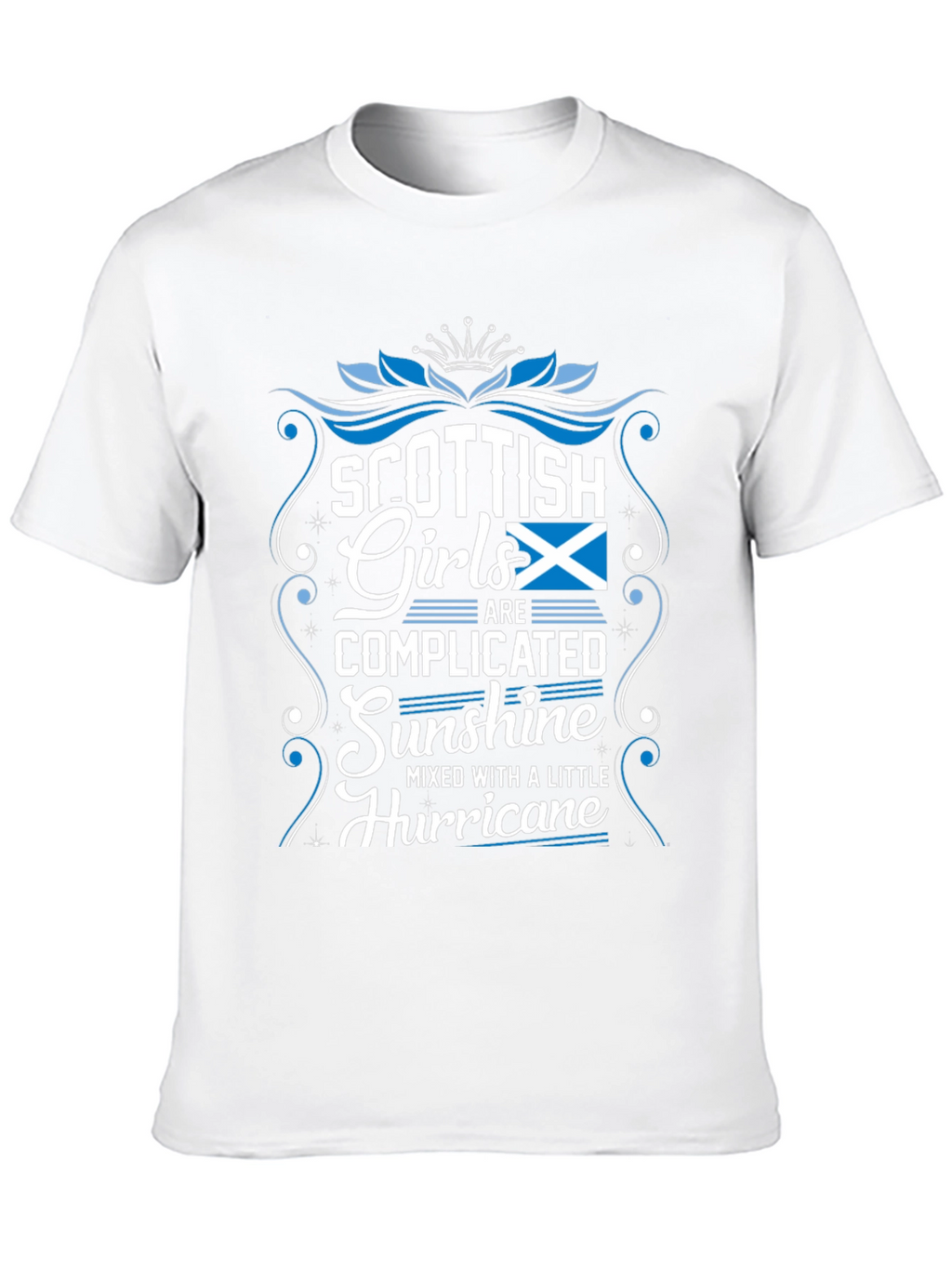 Scottish Girls T-Shirt - Complicated Sunshine Hurricane