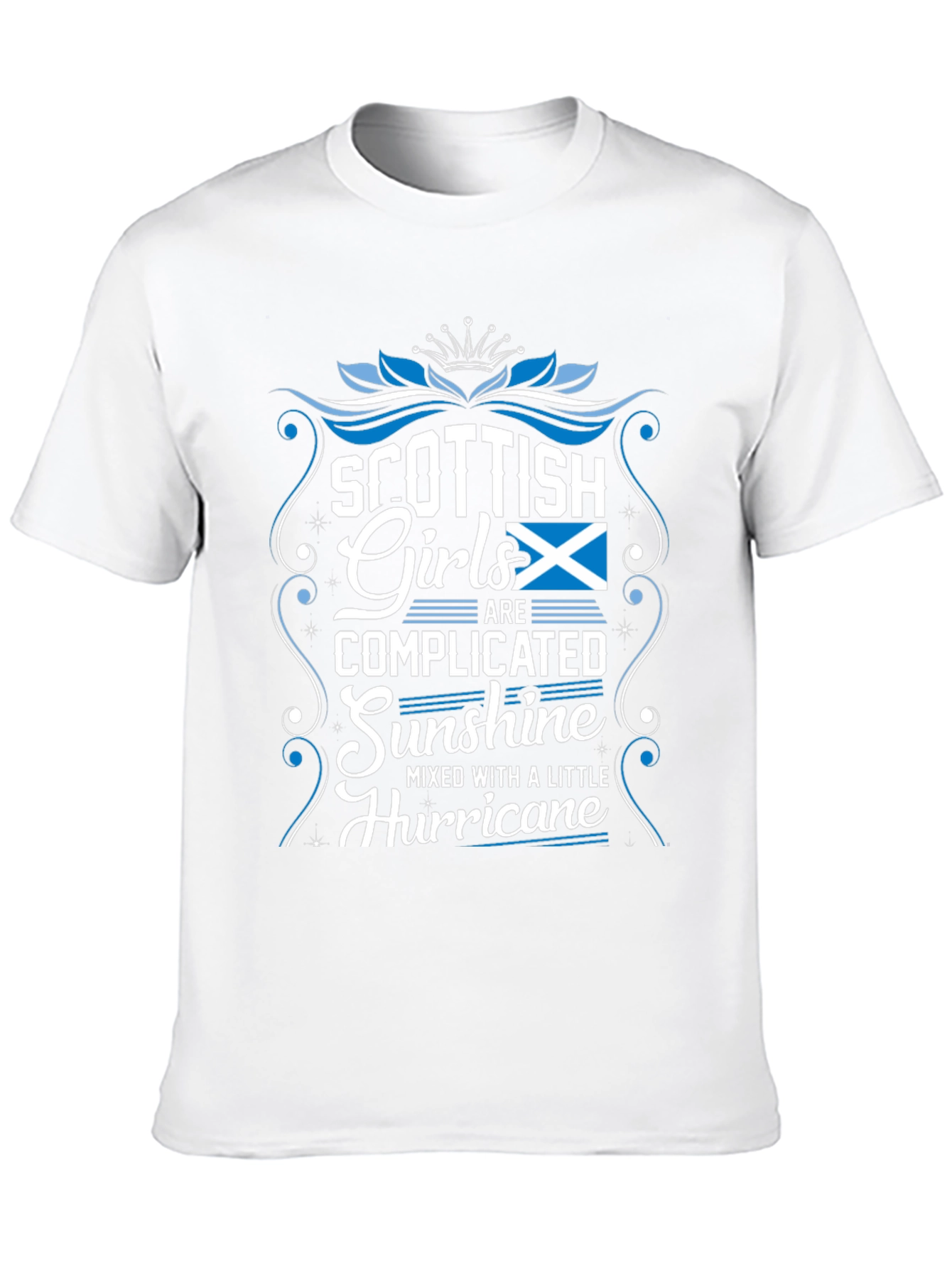 Scottish Girls T-Shirt - Complicated Sunshine Hurricane