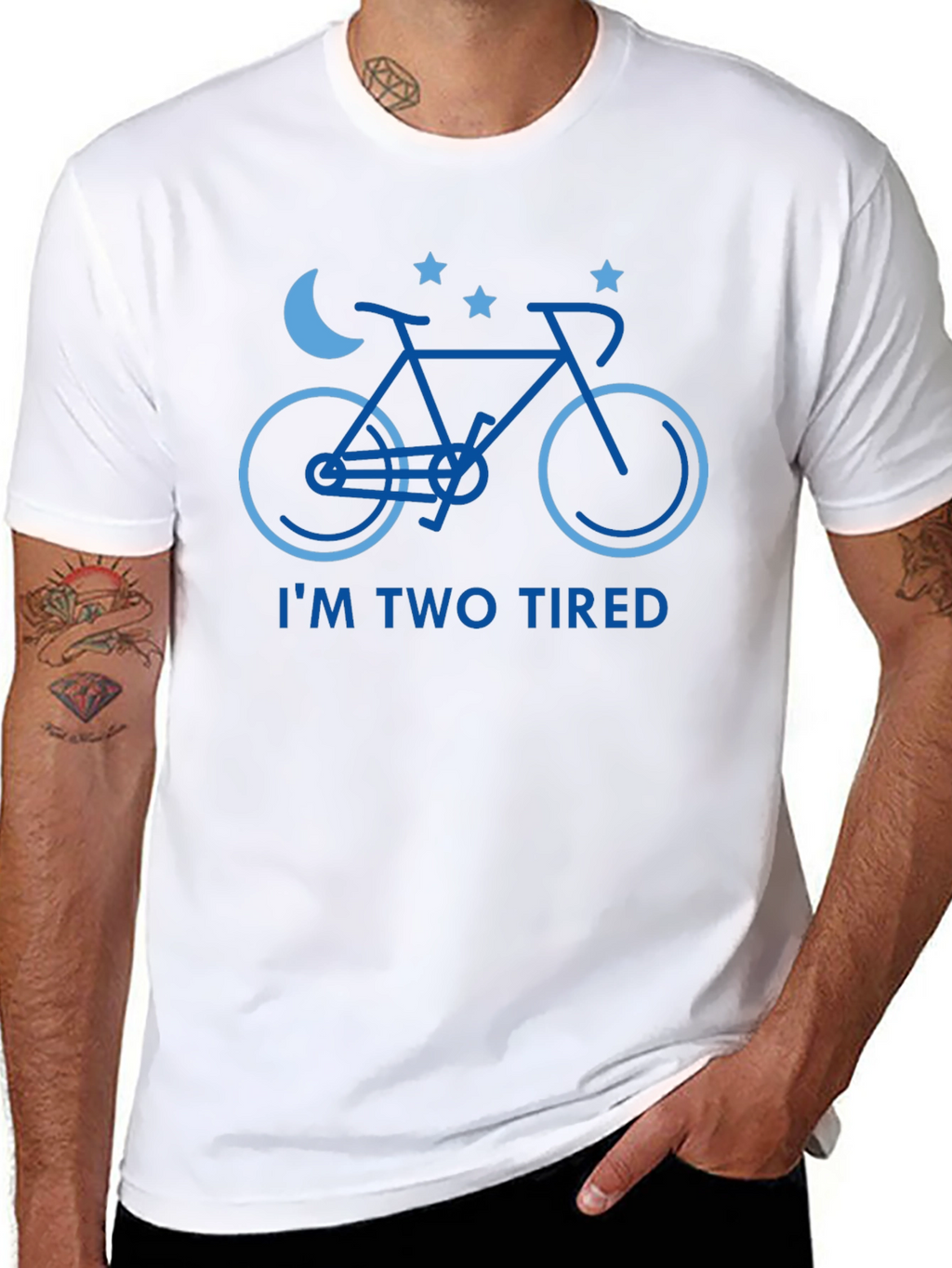 Im Two Tired - Cycling T-Shirt