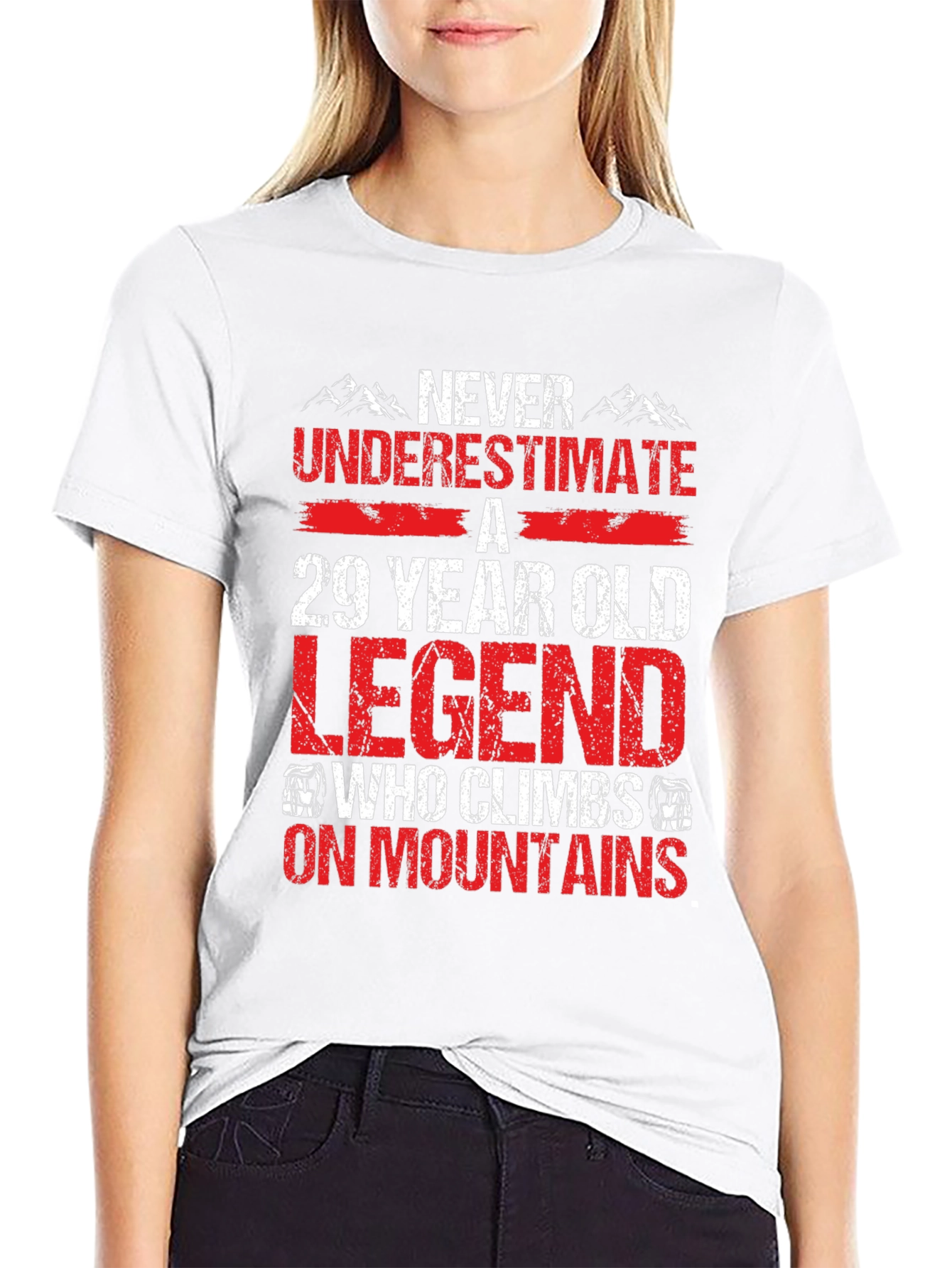 29 Year Old Legend Mountain Climber T-Shirt