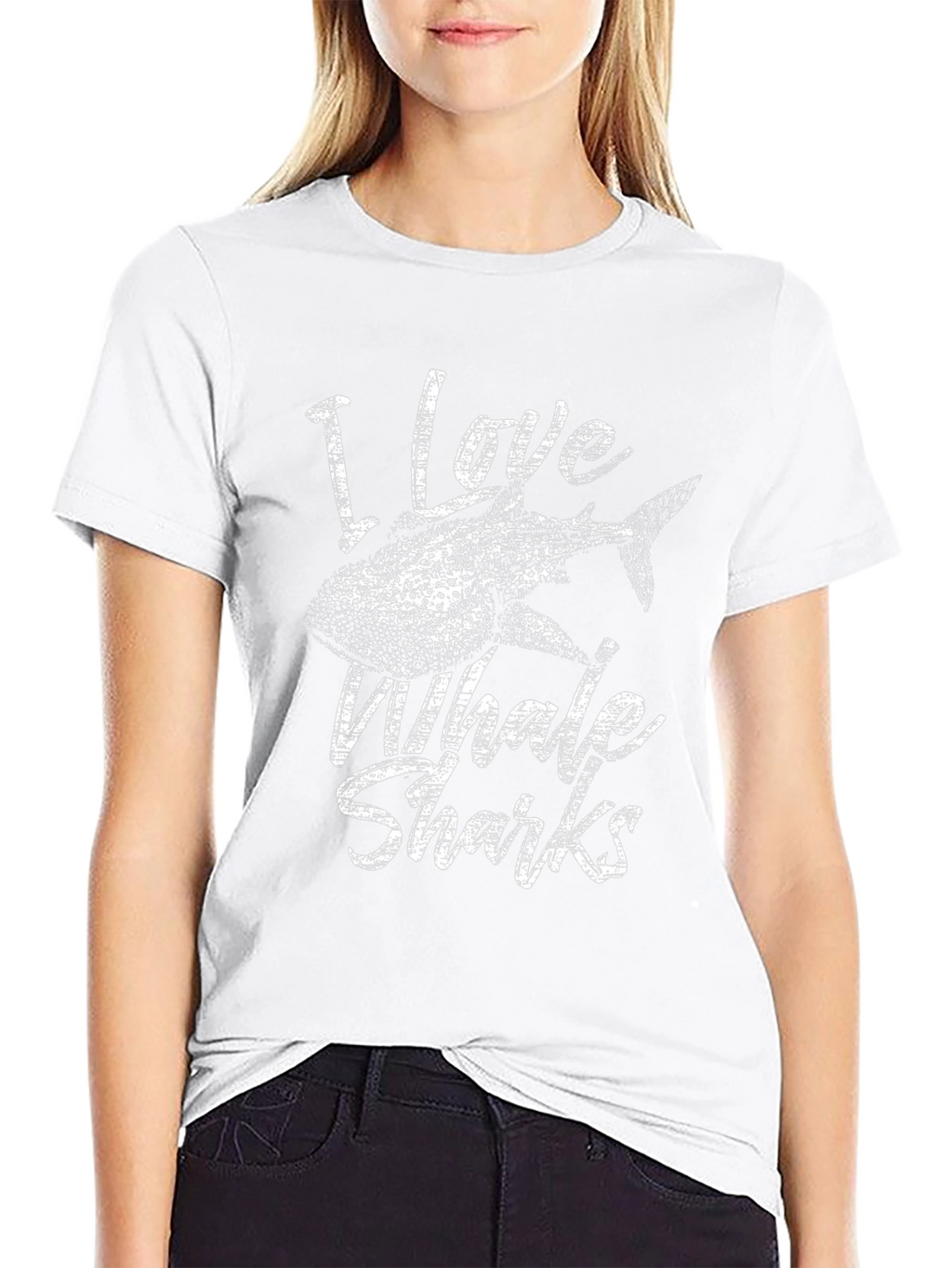 I Love Whale Sharks Graphic T-Shirt