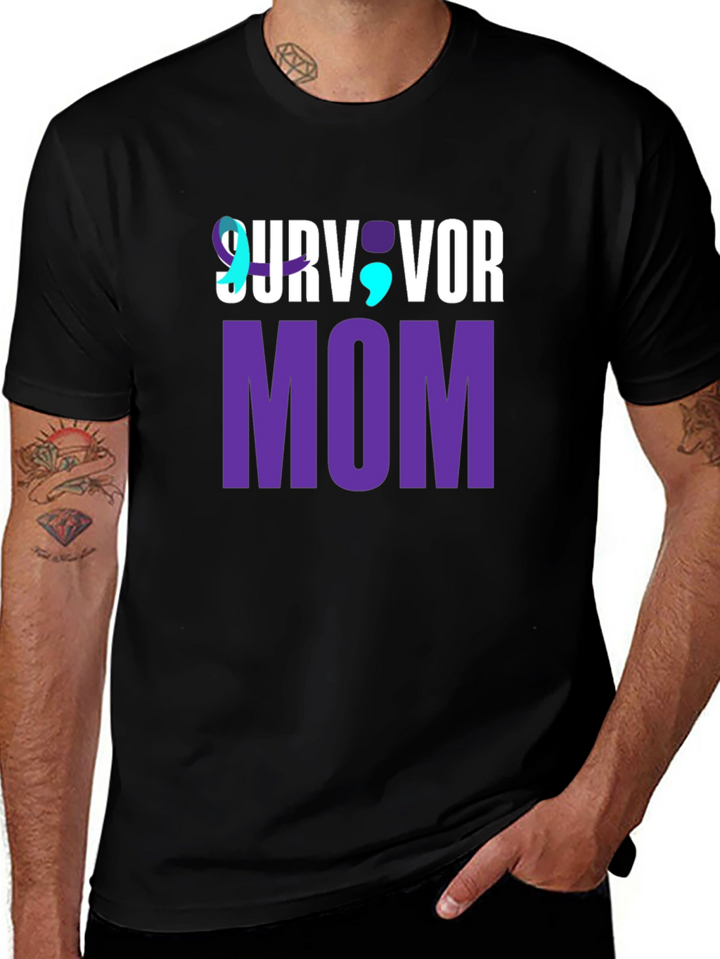 Survivor Mom Graphic T-Shirt