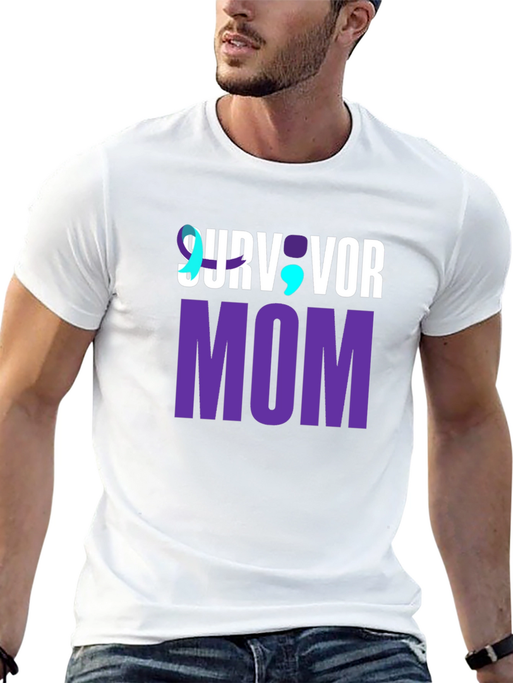 Survivor Mom Graphic T-Shirt