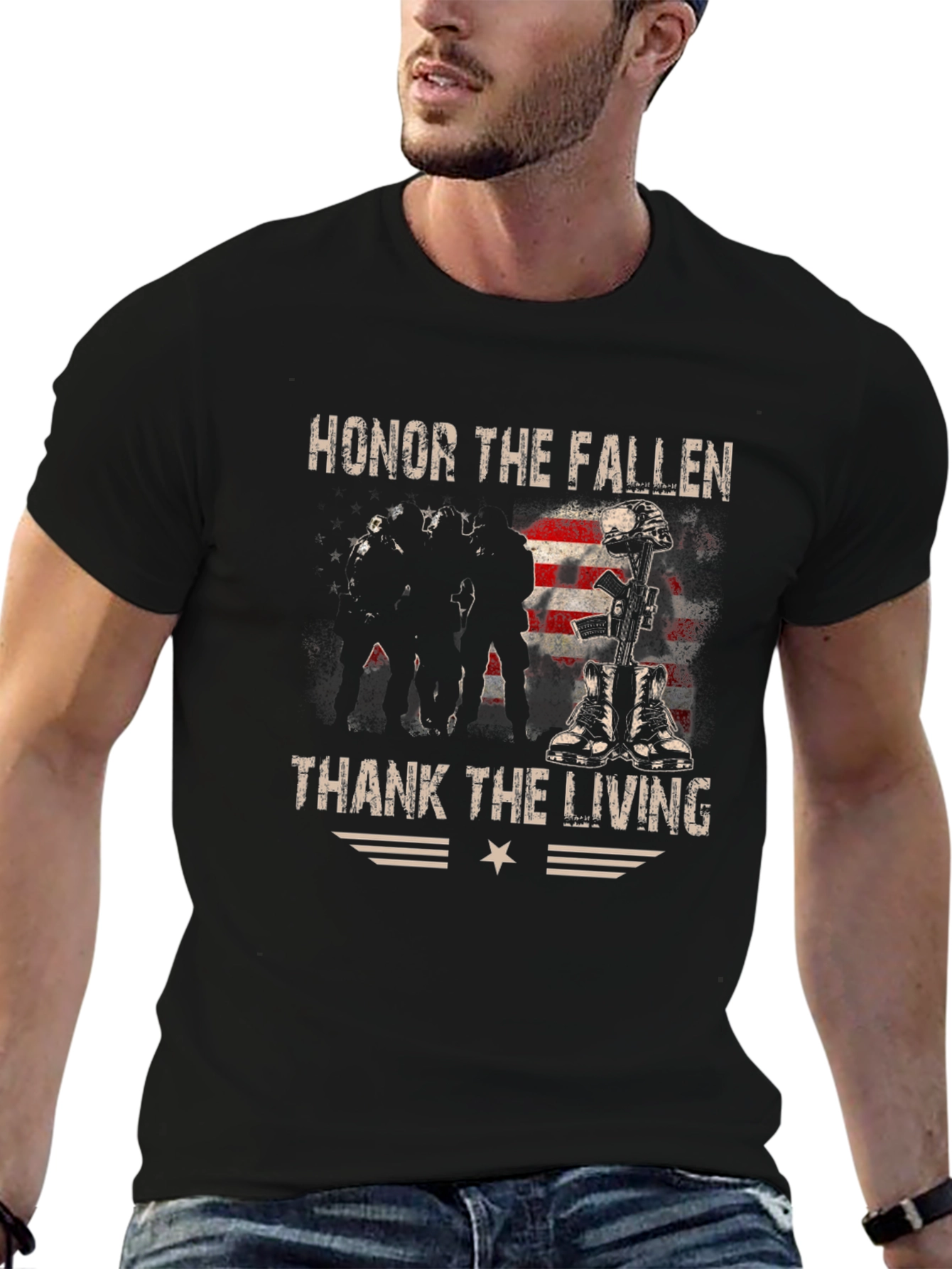 Honor The Fallen Graphic T-Shirt