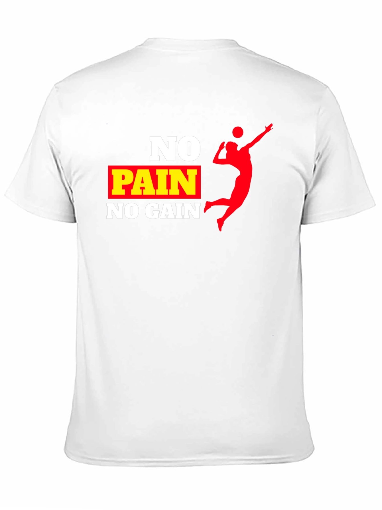 No Pain No Gain Volleyball T-Shirt