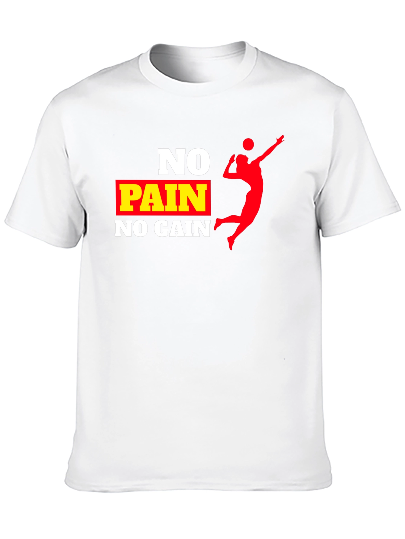 No Pain No Gain Volleyball T-Shirt