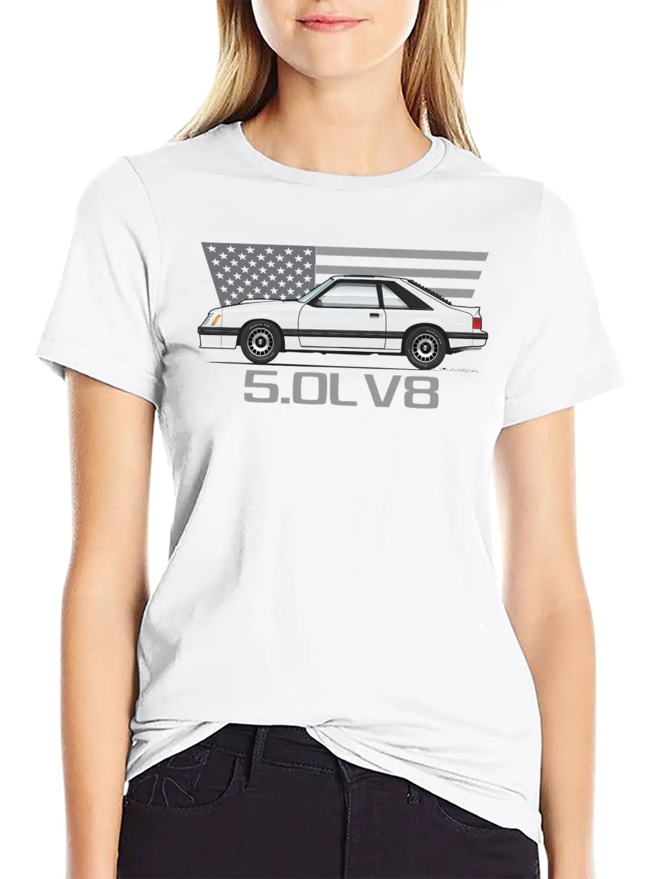 5 0 Polar White Timeless Short Sleeve Tee – Comfy And Minimalist Design