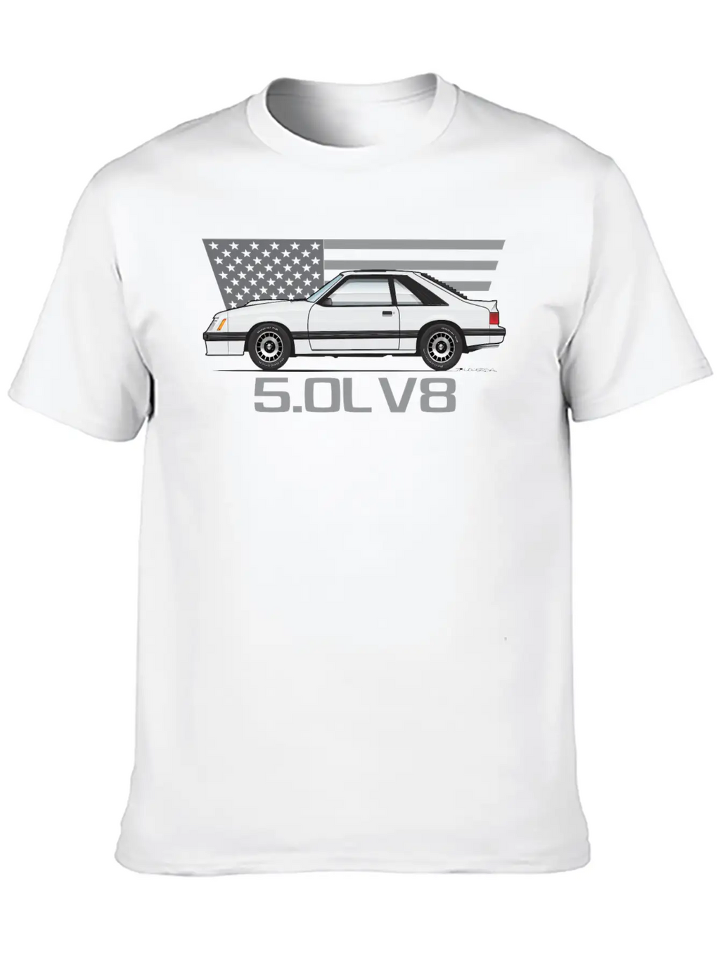 5 0 Polar White Timeless Short Sleeve Tee – Comfy And Minimalist Design