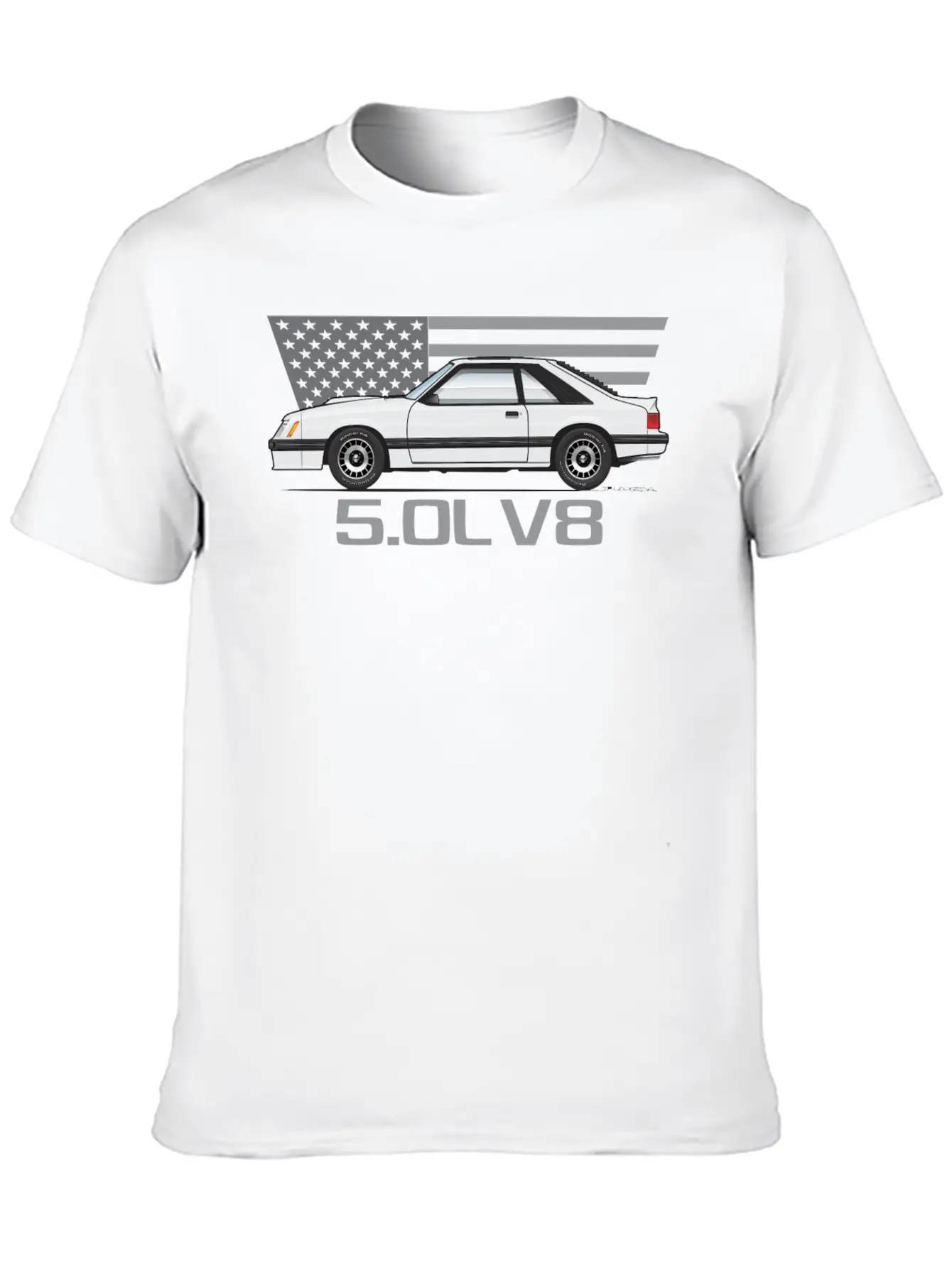 5 0 Polar White Timeless Short Sleeve Tee – Comfy And Minimalist Design