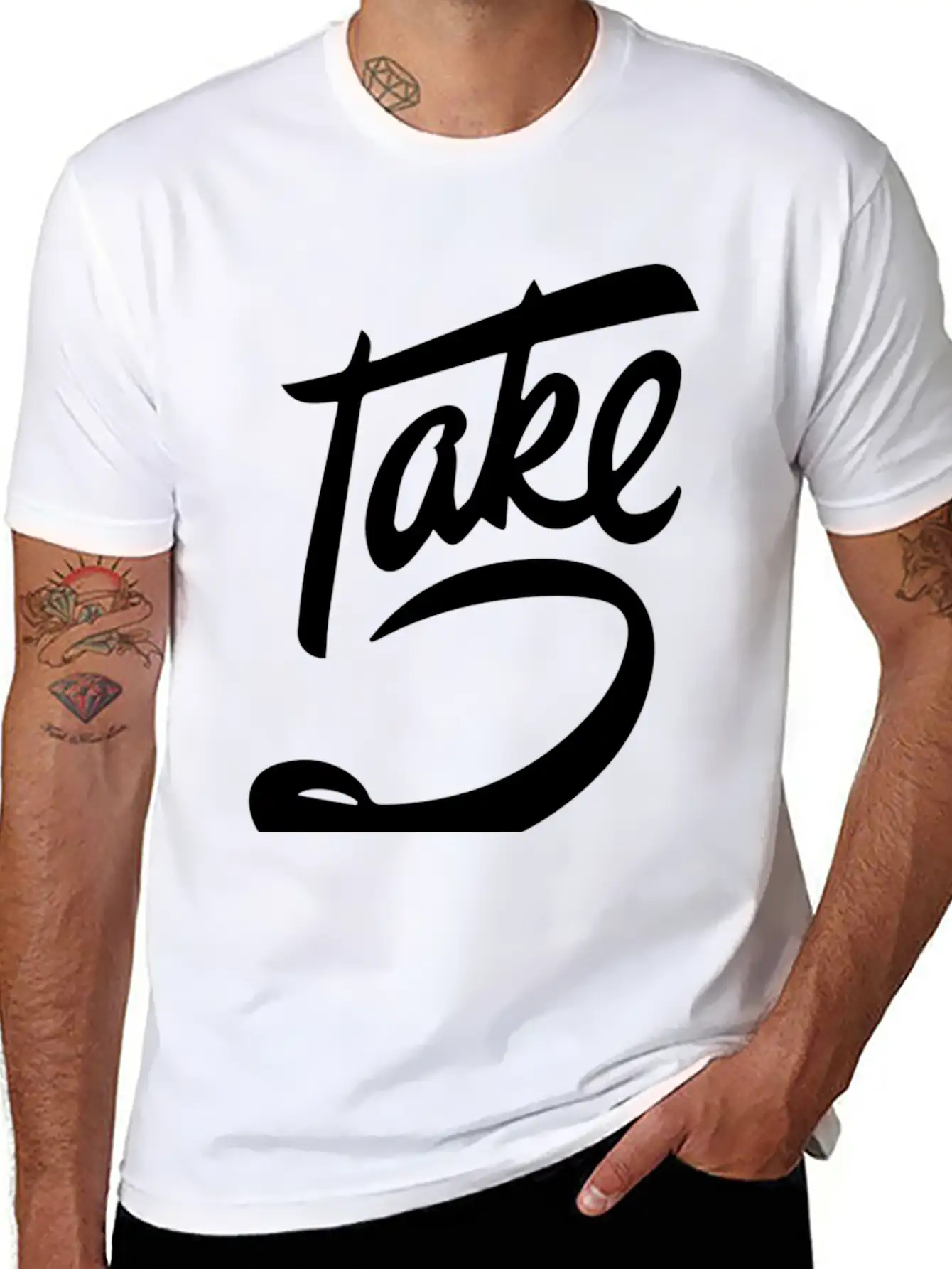 5 Take Relaxed Everyday Tee – Lightweight And Durable Cotton