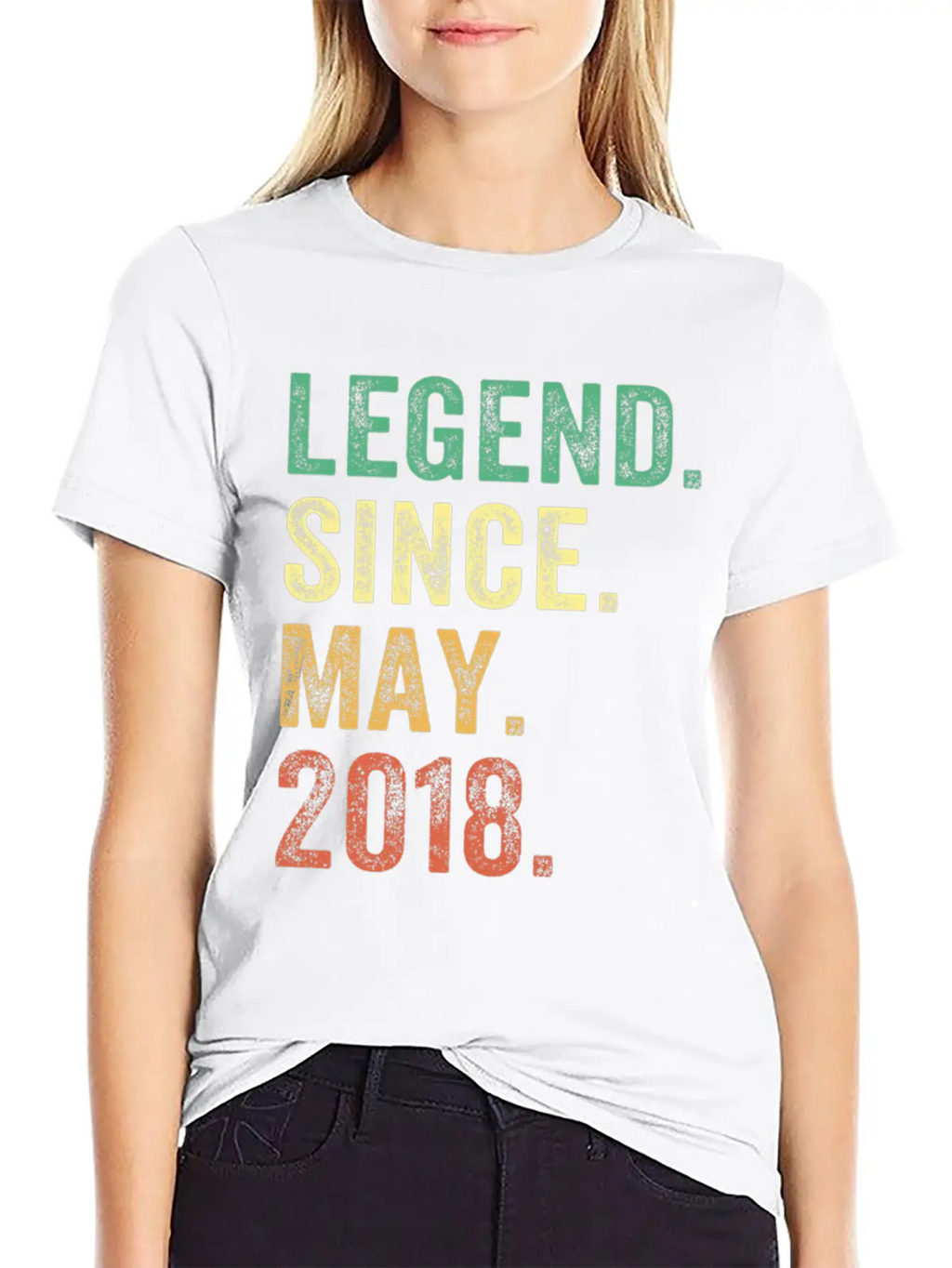 5 Years Old Legend Since May 2018 5Th Classic Cotton Tee – Unisex Comfort For Any Season