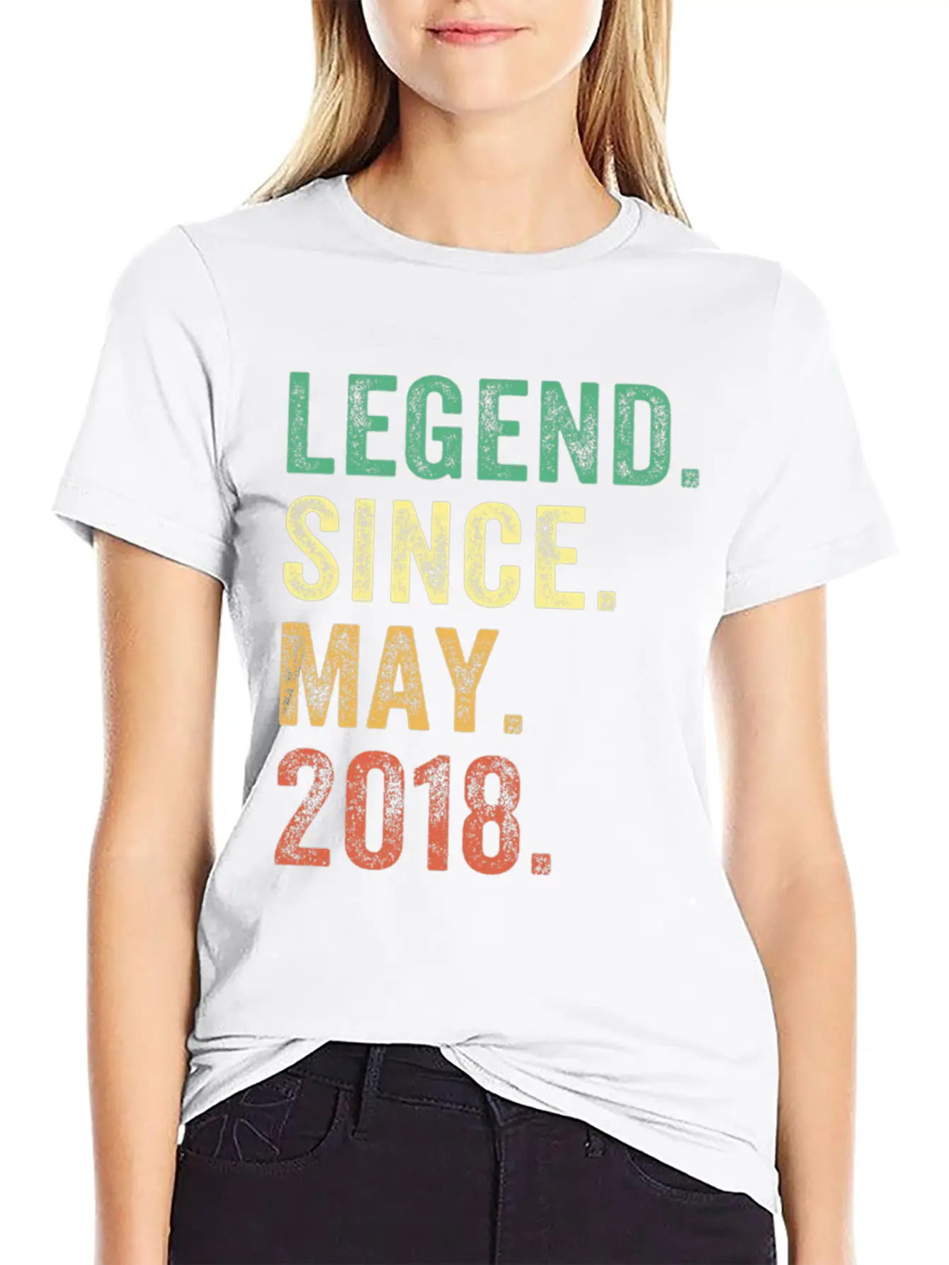 5 Years Old Legend Since May 2018 5Th Classic Cotton Tee – Unisex Comfort For Any Season