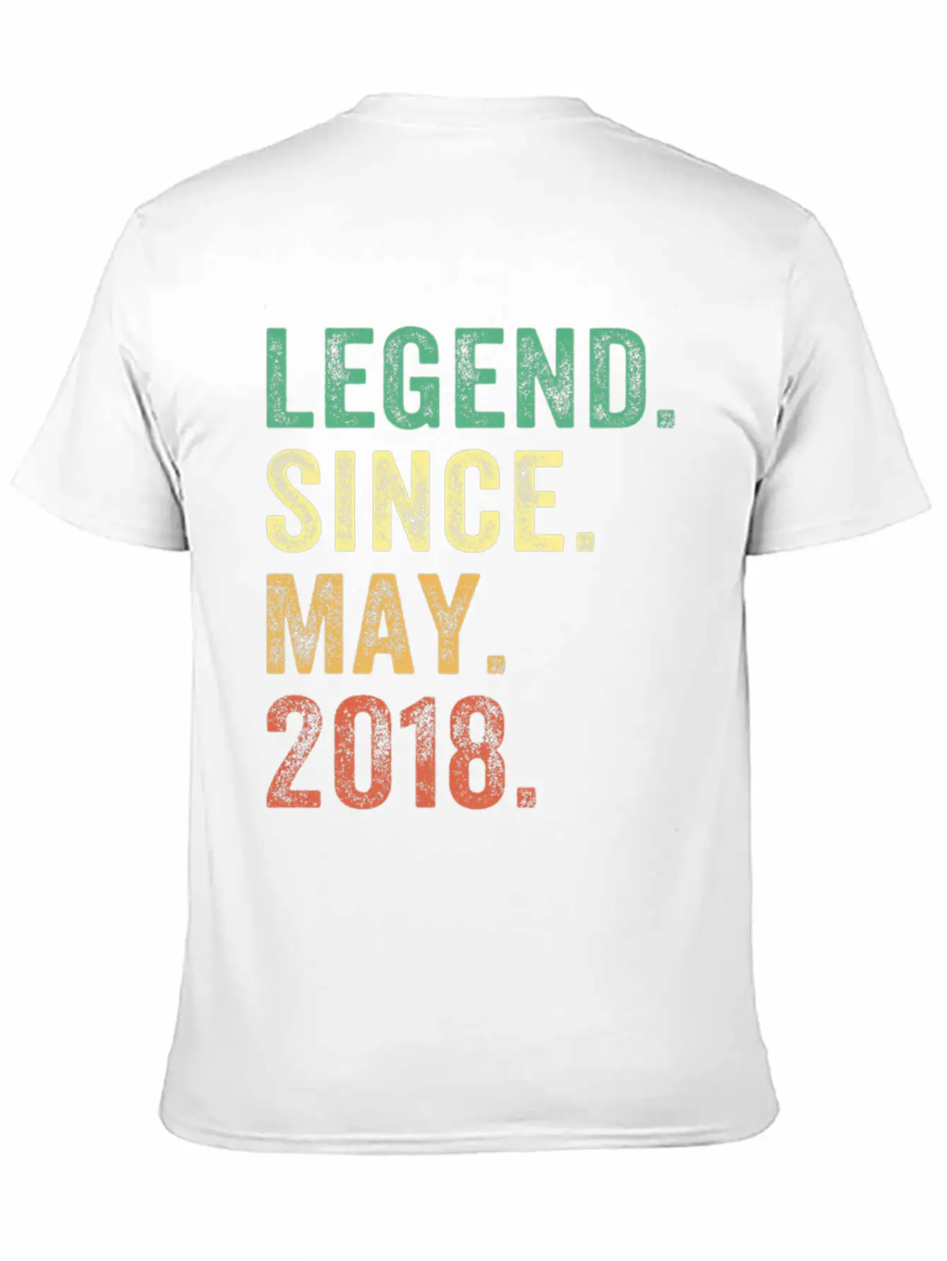 5 Years Old Legend Since May 2018 5Th Classic Cotton Tee – Unisex Comfort For Any Season