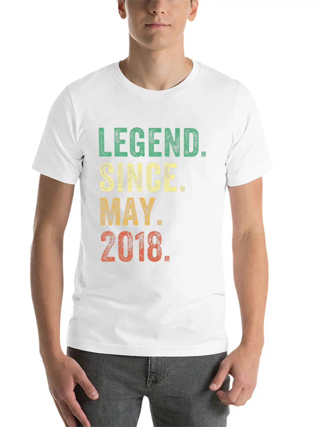 5 Years Old Legend Since May 2018 5Th Classic Cotton Tee – Unisex Comfort For Any Season