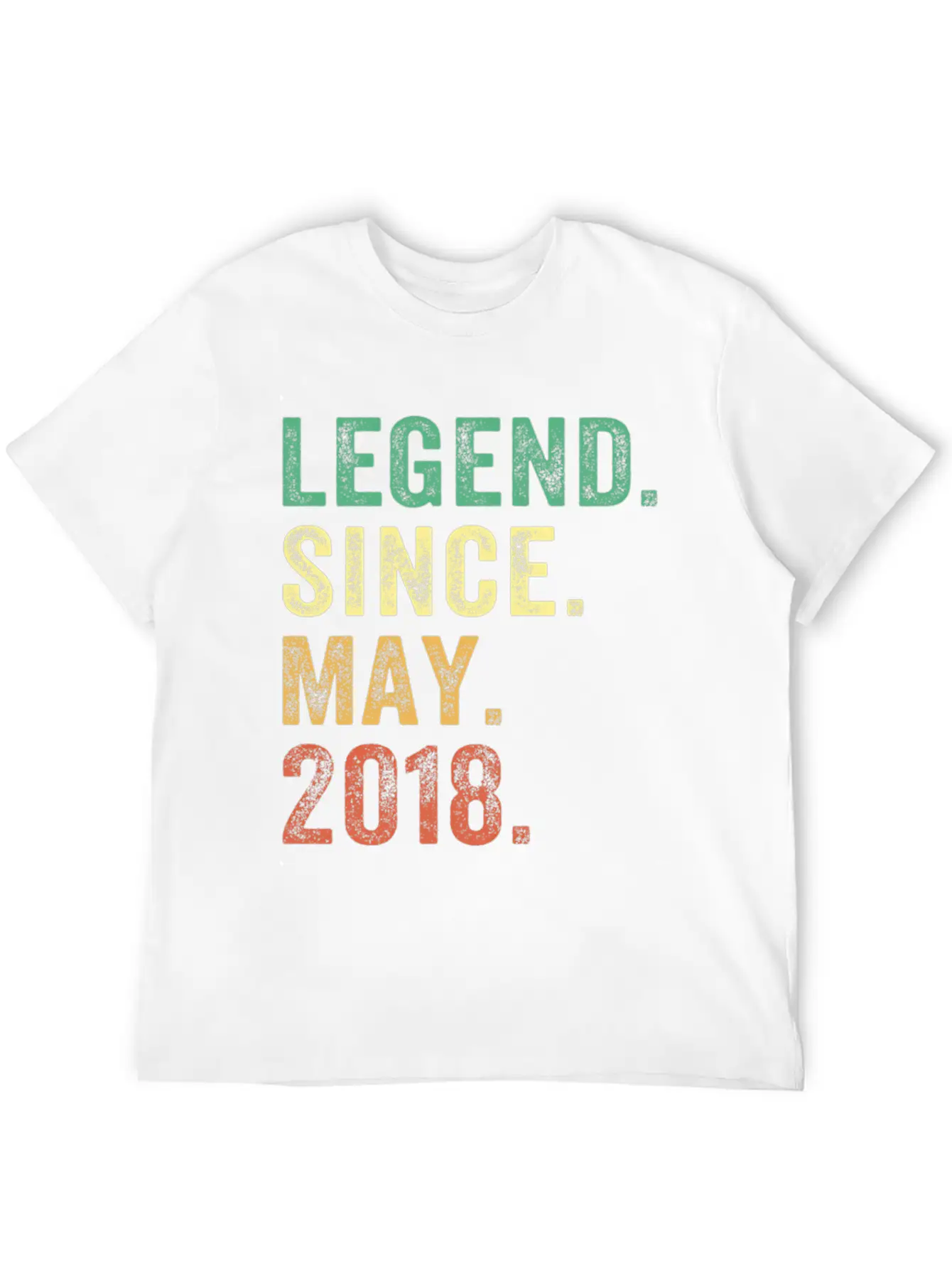 5 Years Old Legend Since May 2018 5Th Classic Cotton Tee – Unisex Comfort For Any Season