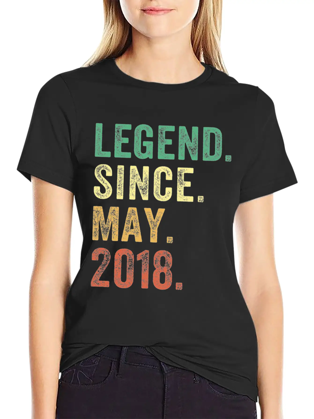 5 Years Old Legend Since May 2018 5Th Classic Cotton Tee – Unisex Comfort For Any Season