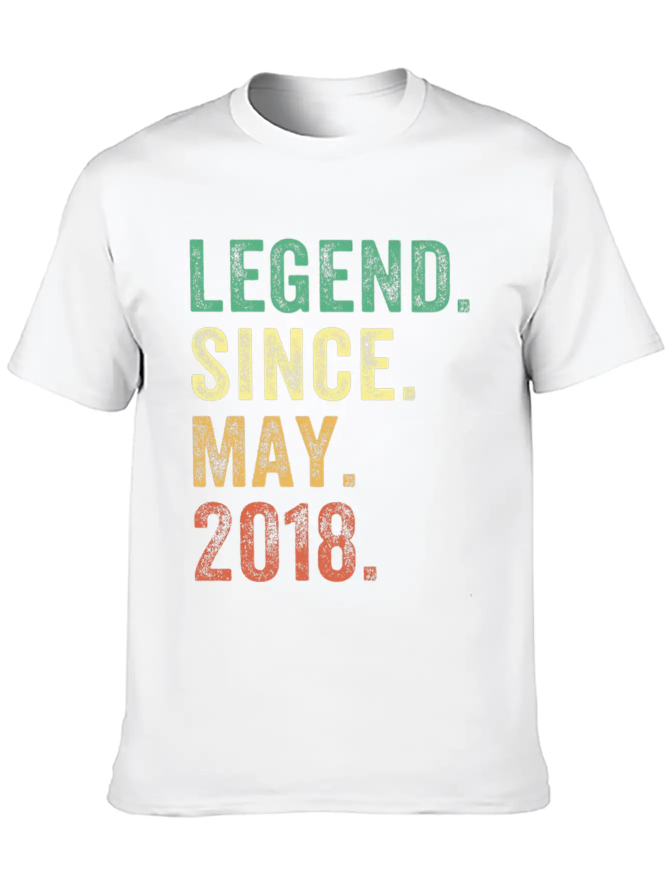 5 Years Old Legend Since May 2018 5Th Classic Cotton Tee – Unisex Comfort For Any Season