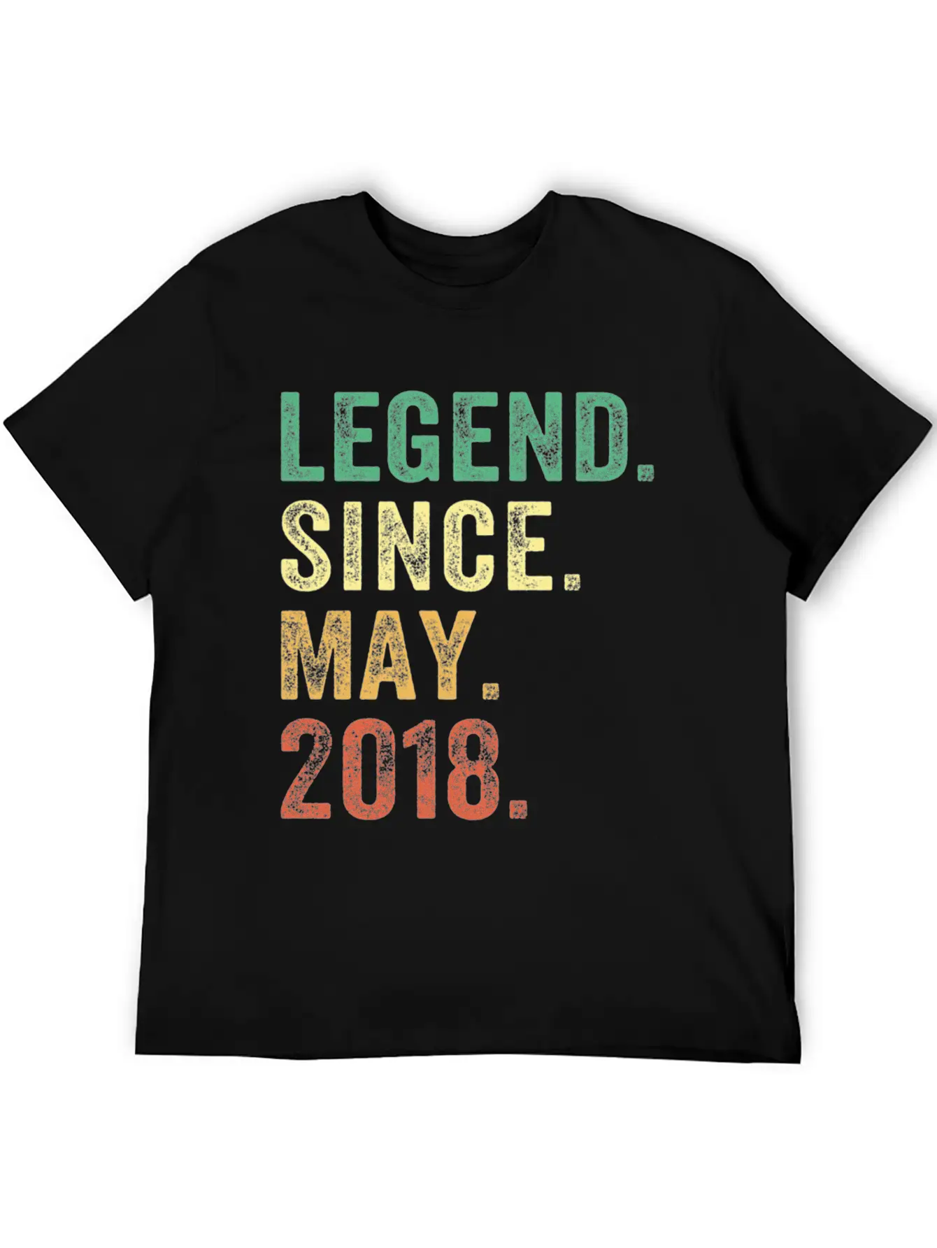 5 Years Old Legend Since May 2018 5Th Classic Cotton Tee – Unisex Comfort For Any Season