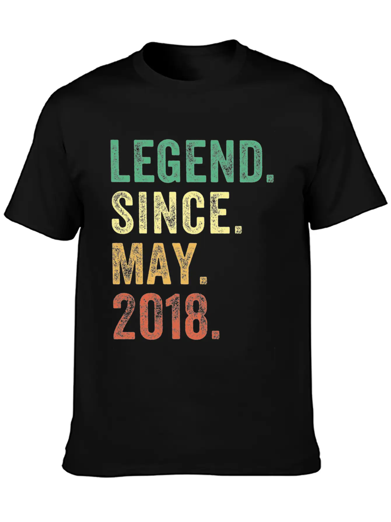 5 Years Old Legend Since May 2018 5Th Classic Cotton Tee – Unisex Comfort For Any Season