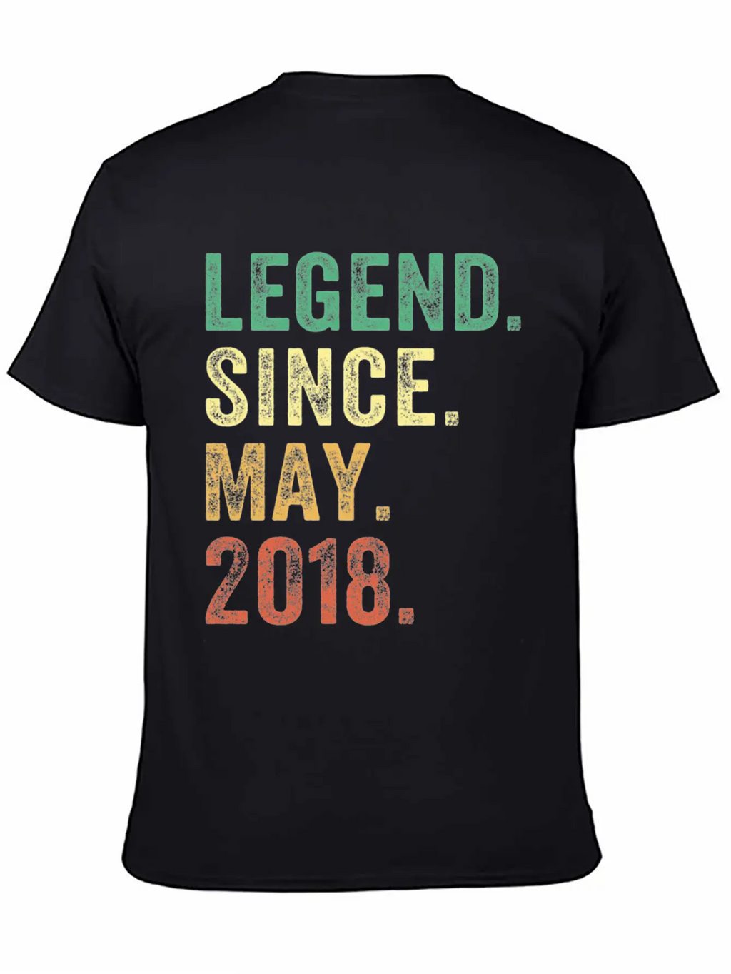5 Years Old Legend Since May 2018 5Th Classic Cotton Tee – Unisex Comfort For Any Season