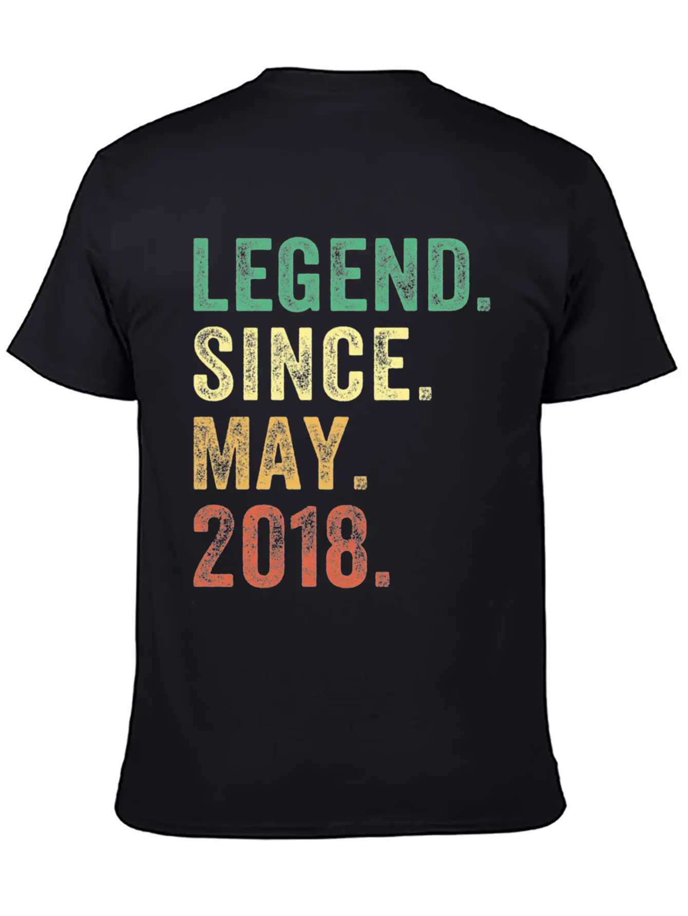5 Years Old Legend Since May 2018 5Th Classic Cotton Tee – Unisex Comfort For Any Season