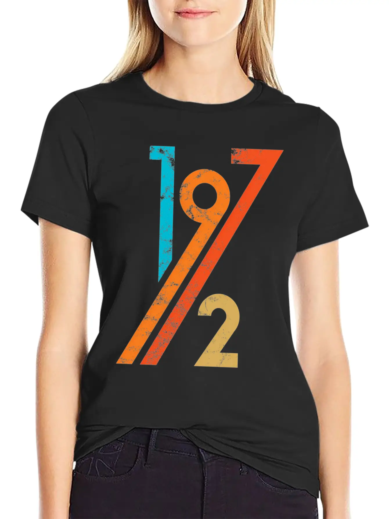 50Th 70S Style 1972 Unisex Casual T-Shirt – Clean Design For Daily Comfort