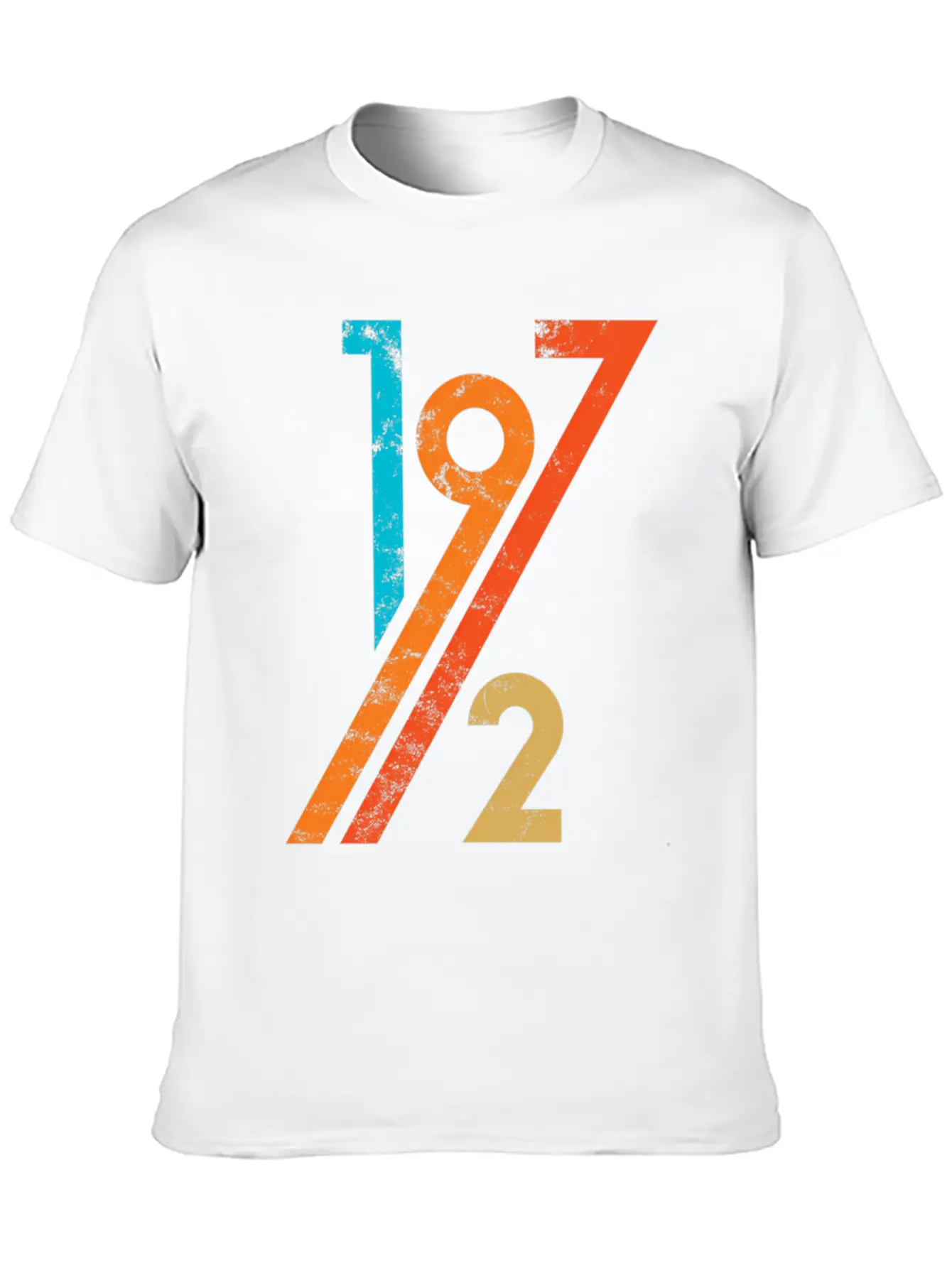 50Th 70S Style 1972 Unisex Casual T-Shirt – Clean Design For Daily Comfort