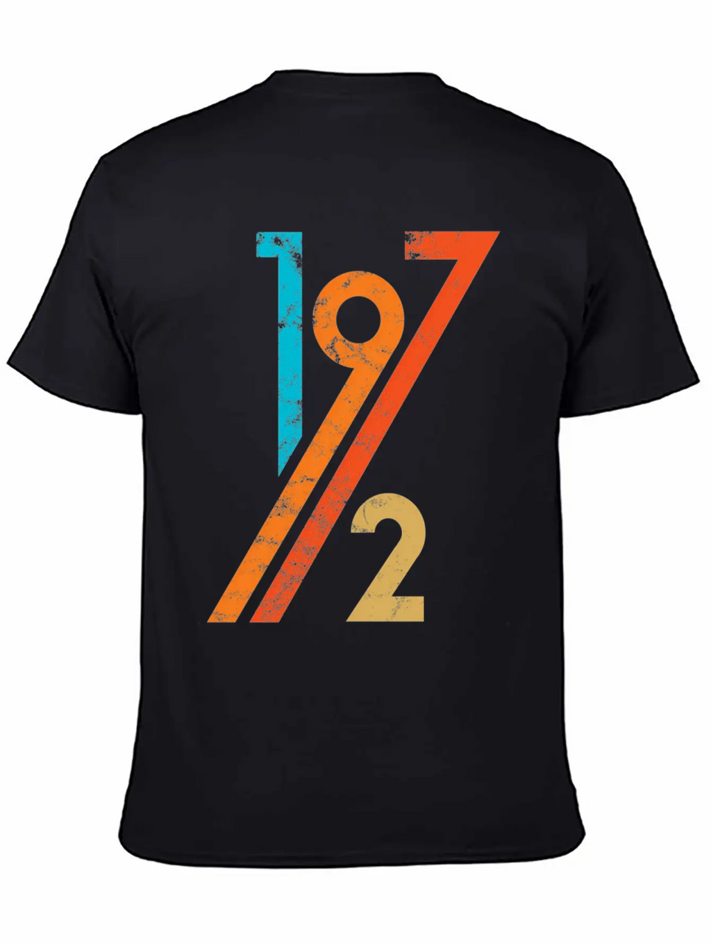 50Th 70S Style 1972 Unisex Casual T-Shirt – Clean Design For Daily Comfort