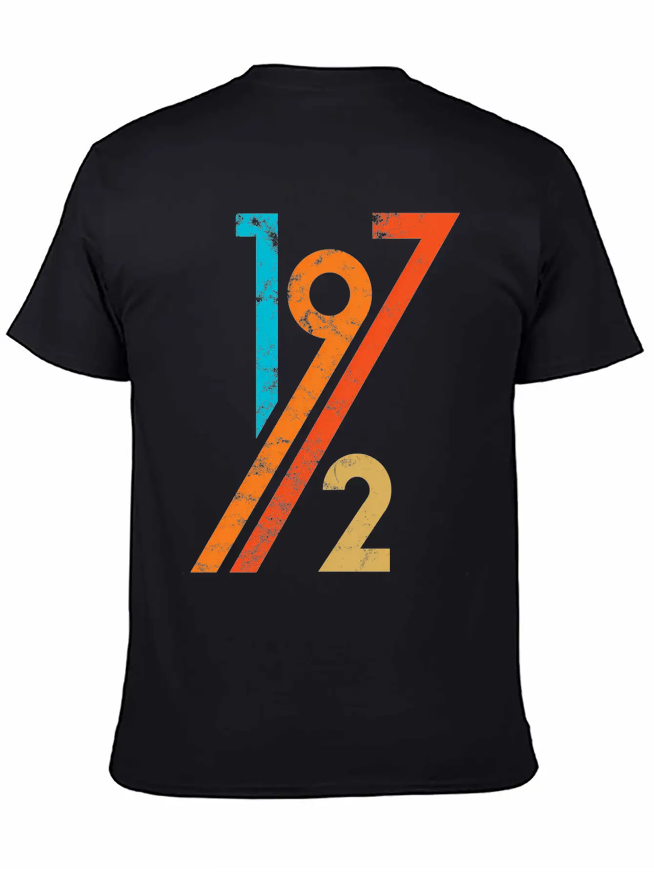 50Th 70S Style 1972 Unisex Casual T-Shirt – Clean Design For Daily Comfort