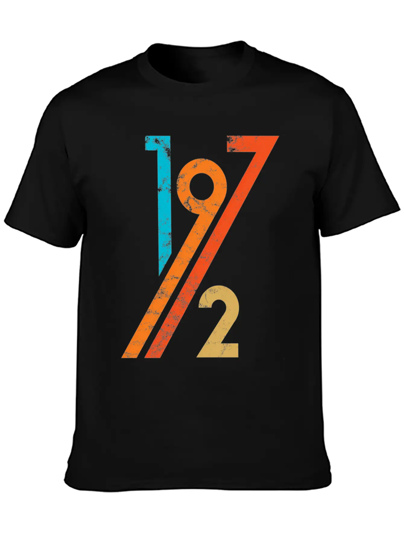 50Th 70S Style 1972 Unisex Casual T-Shirt – Clean Design For Daily Comfort