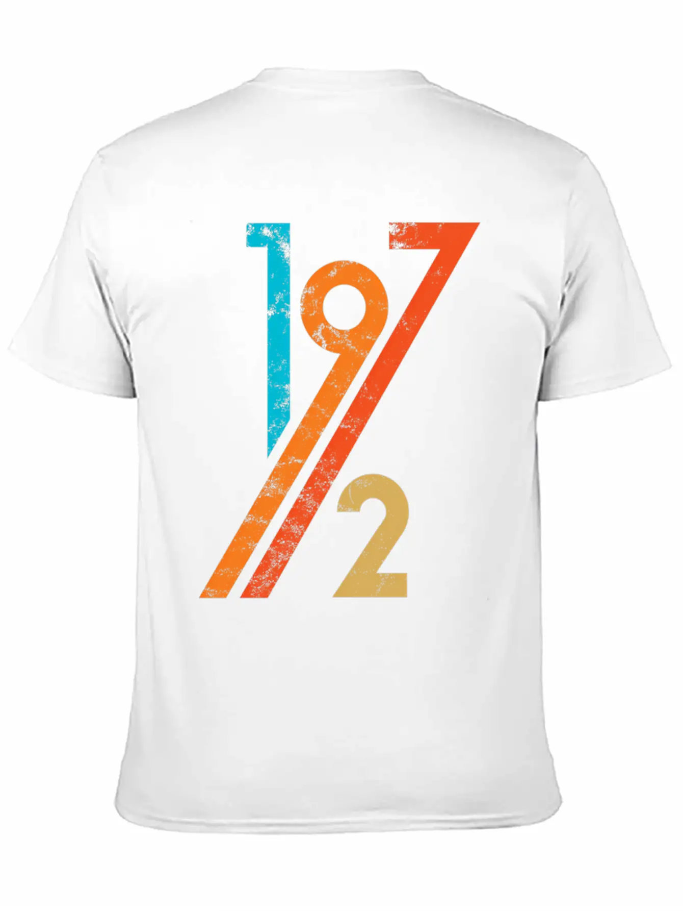 50Th 70S Style 1972 Unisex Casual T-Shirt – Clean Design For Daily Comfort
