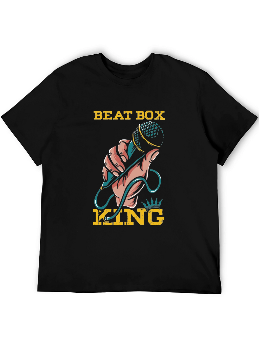 Beat Box King Black T-Shirt