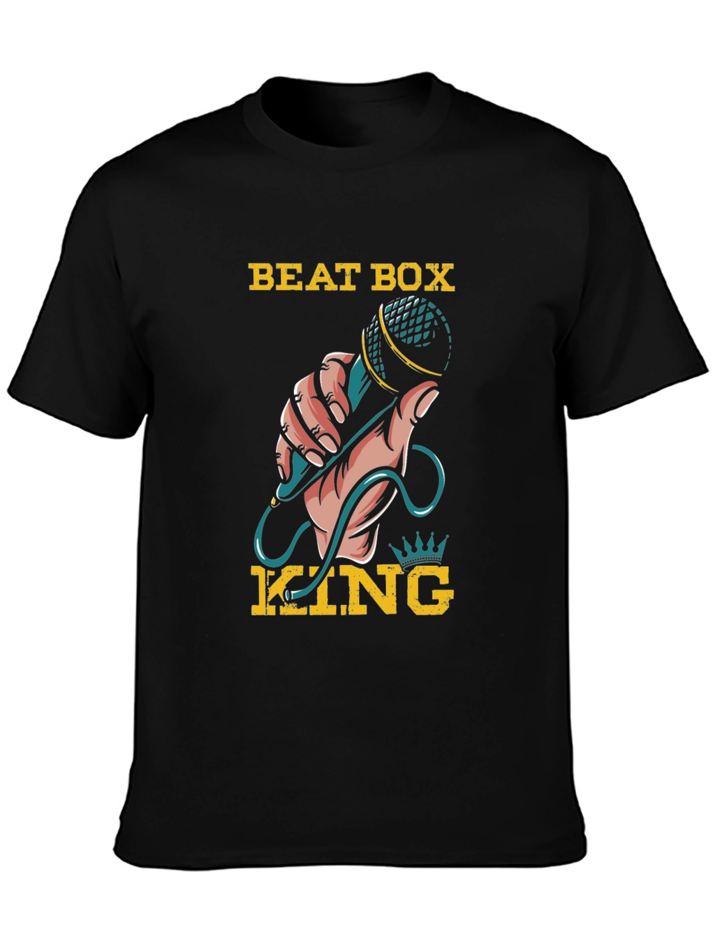 Beat Box King Black T-Shirt