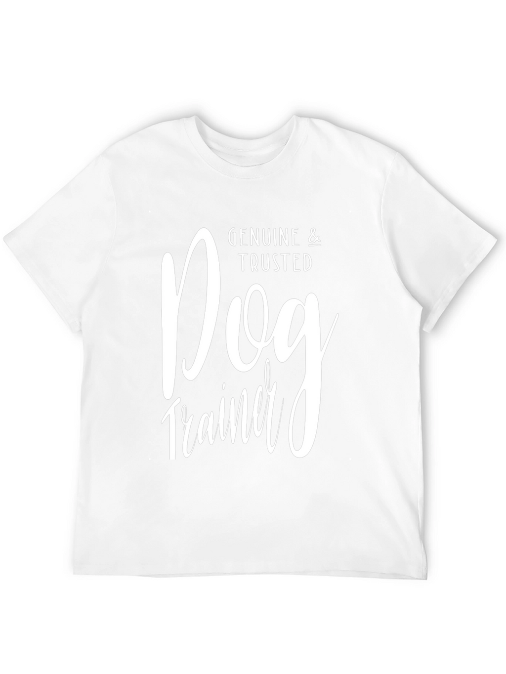 Genuine & Trusted Dog Trainer Black T-Shirt