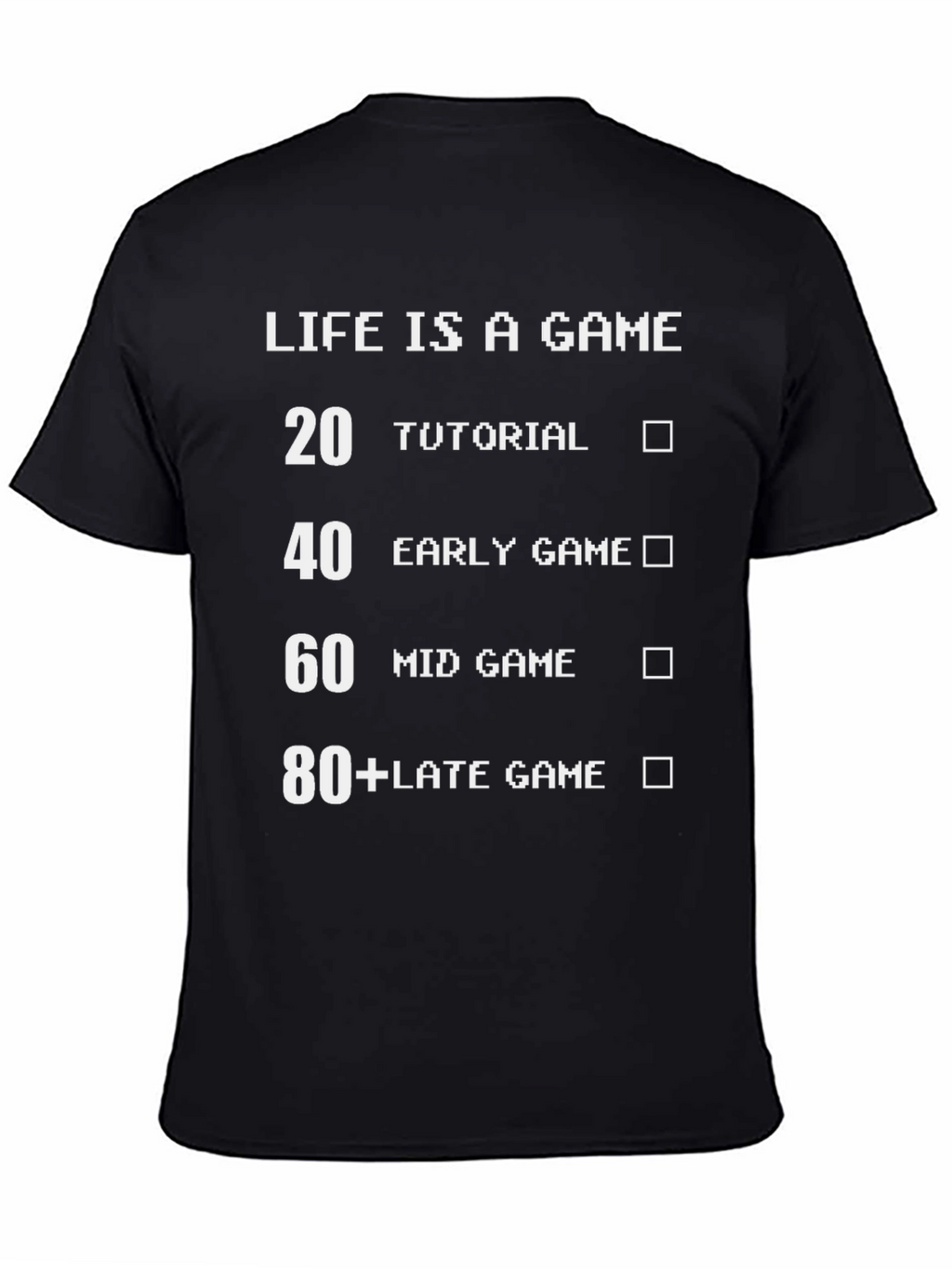 Life Is A Game Funny Gamer T-Shirt