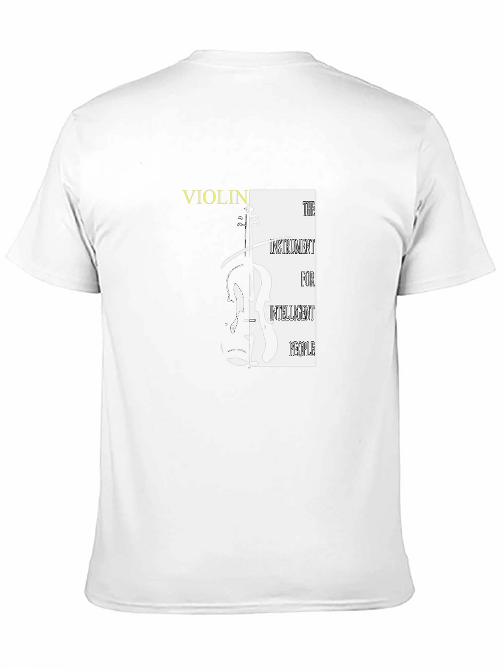 Violin Lover T-Shirt - Intelligent People Instrument Tee