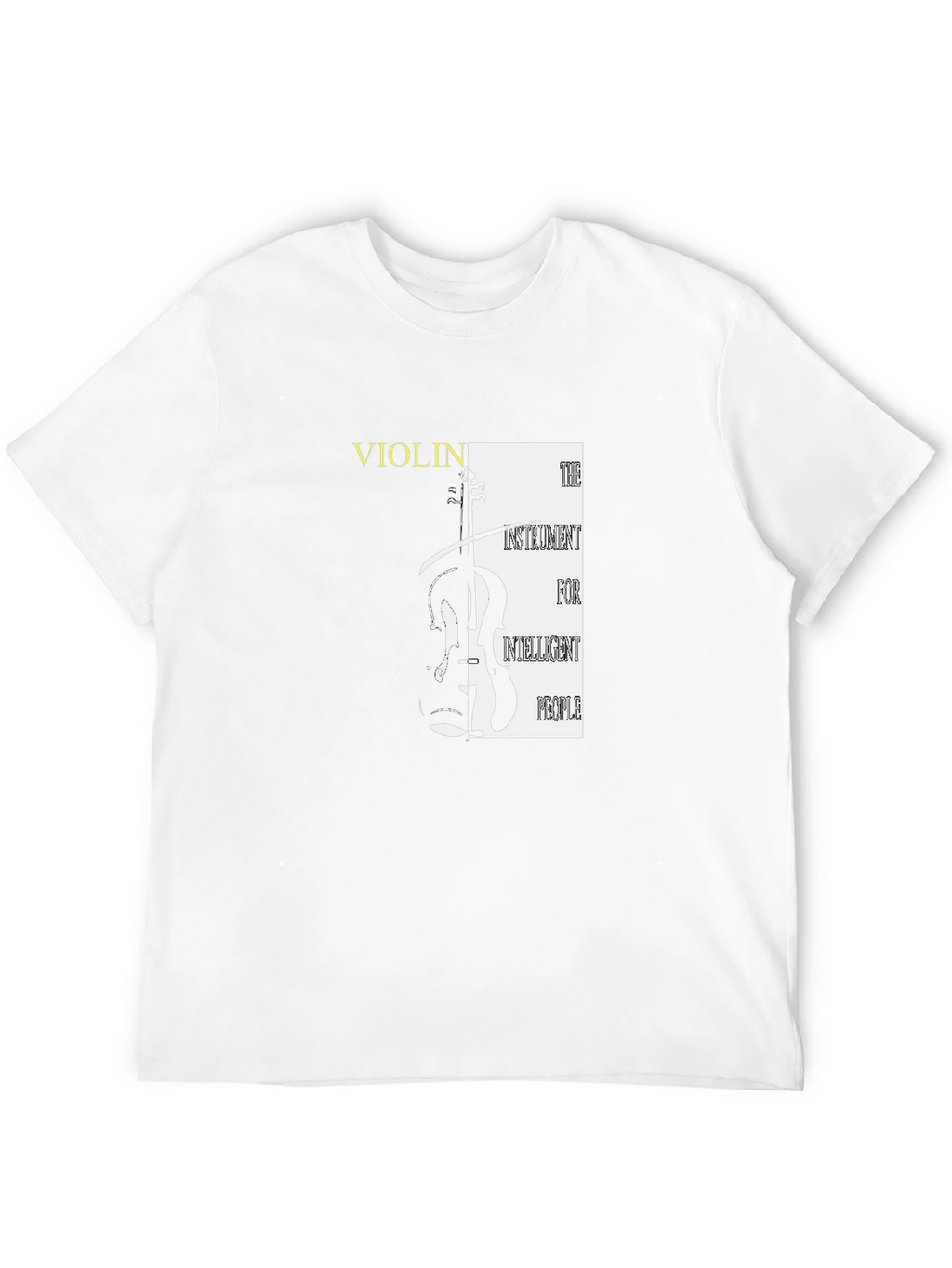 Violin Lover T-Shirt - Intelligent People Instrument Tee