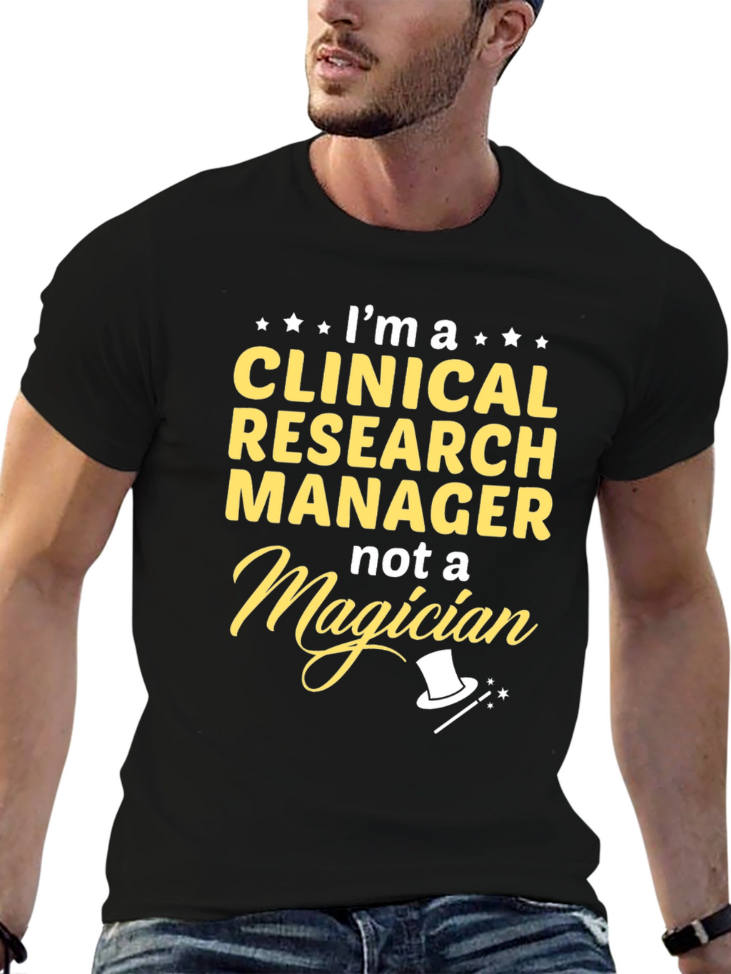 Clinical Research Manager T-Shirt Funny Job Tee