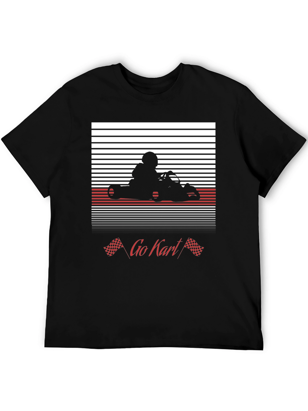 Go Kart Silhouette T-Shirt