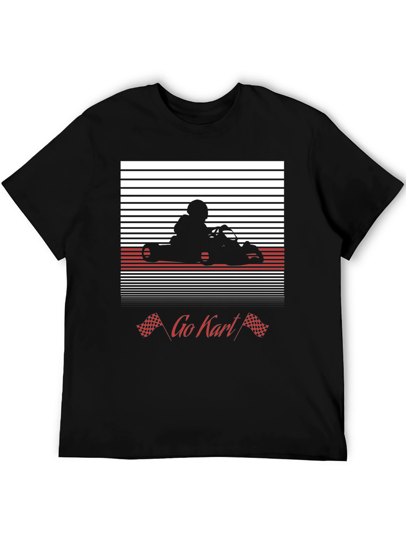 Go Kart Silhouette T-Shirt