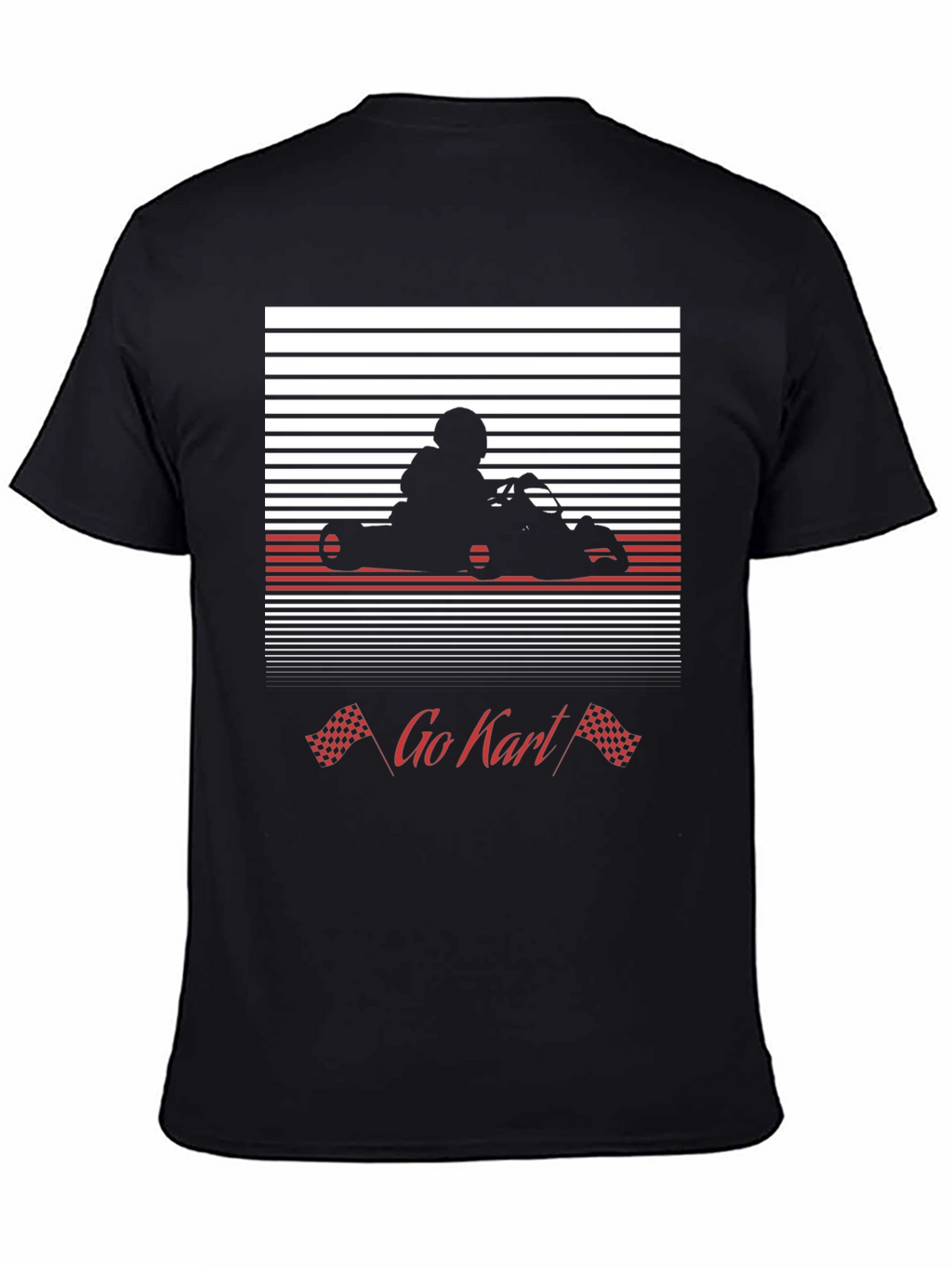 Go Kart Silhouette T-Shirt