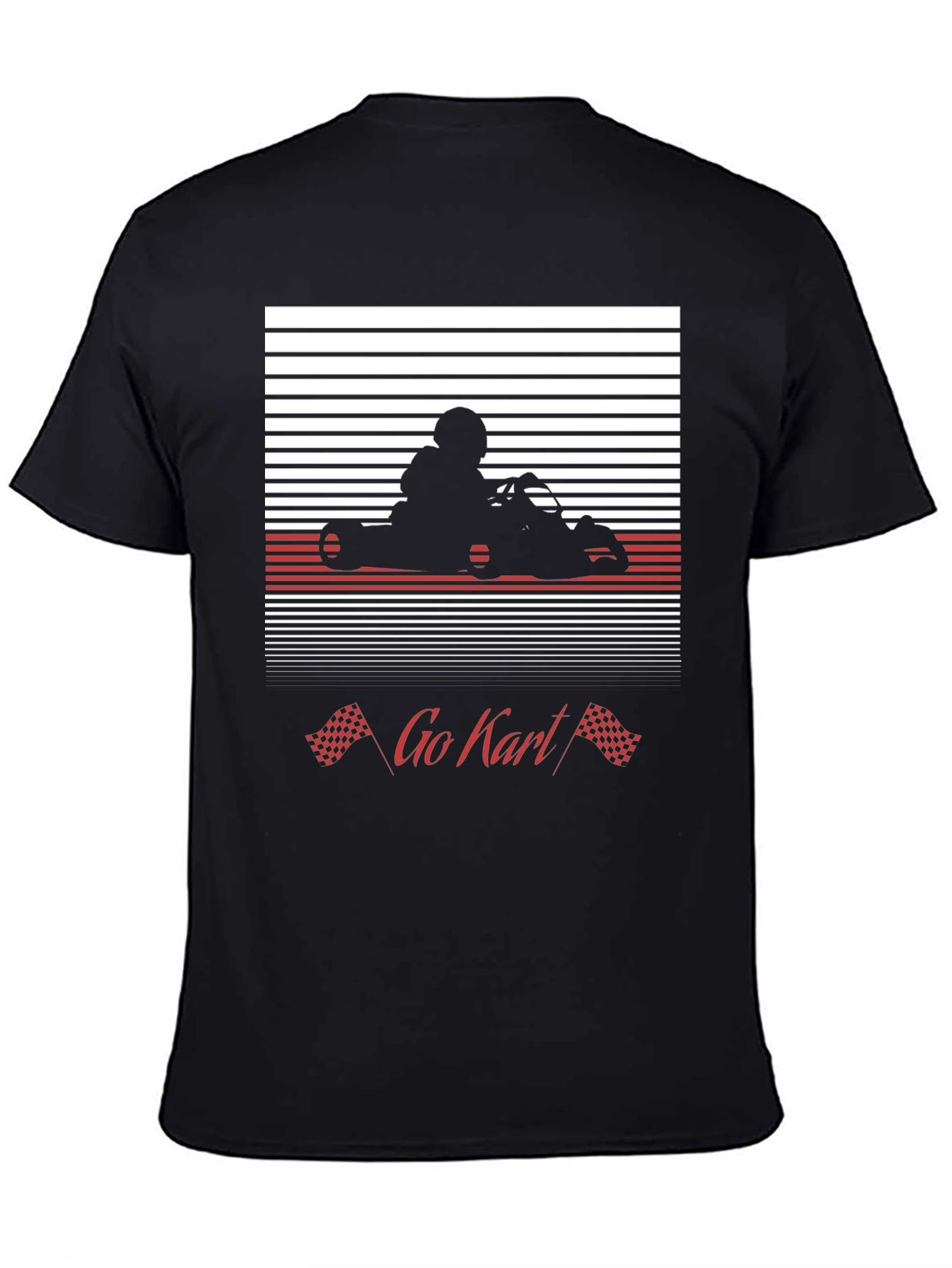 Go Kart Silhouette T-Shirt