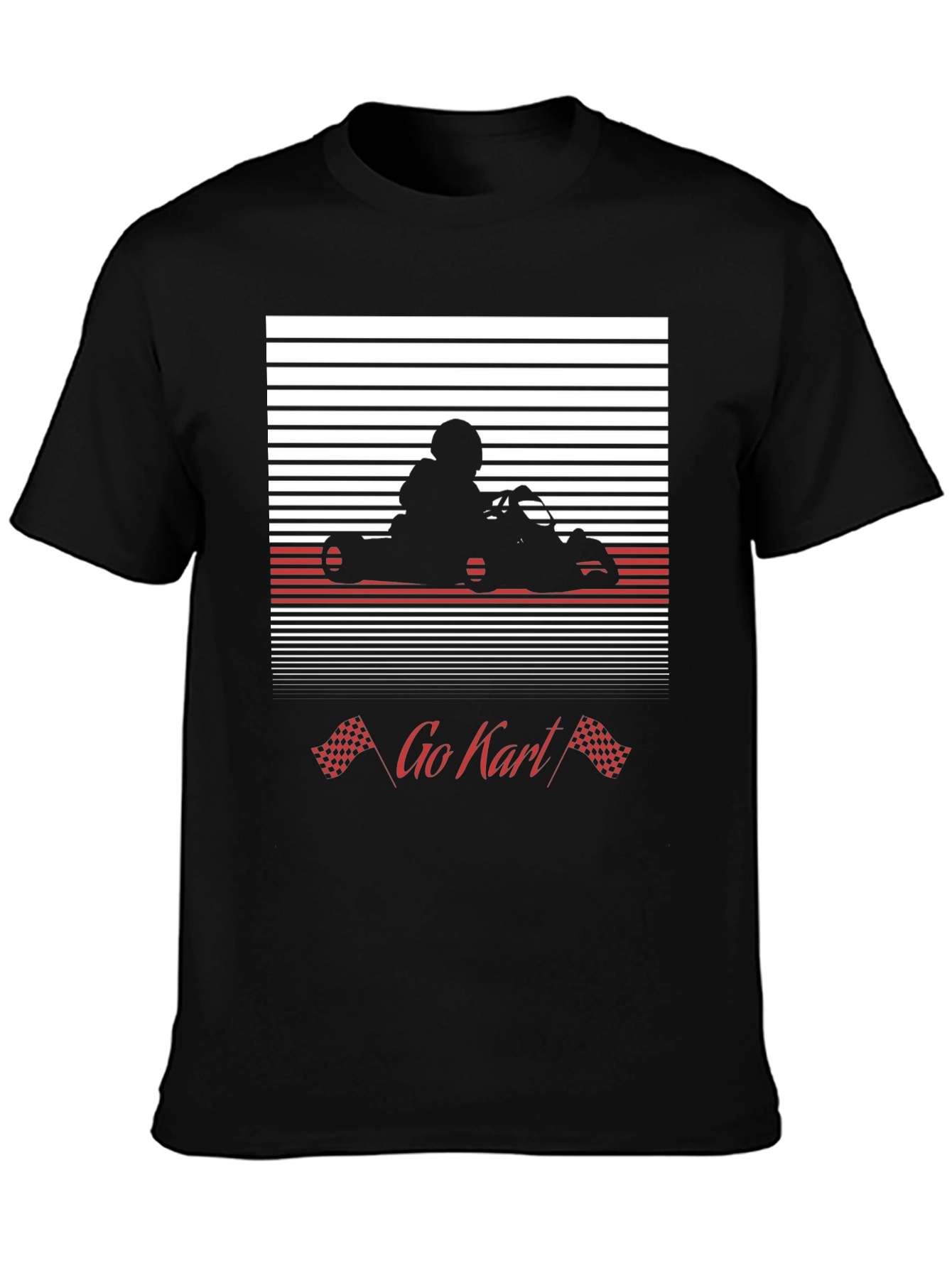 Go Kart Silhouette T-Shirt